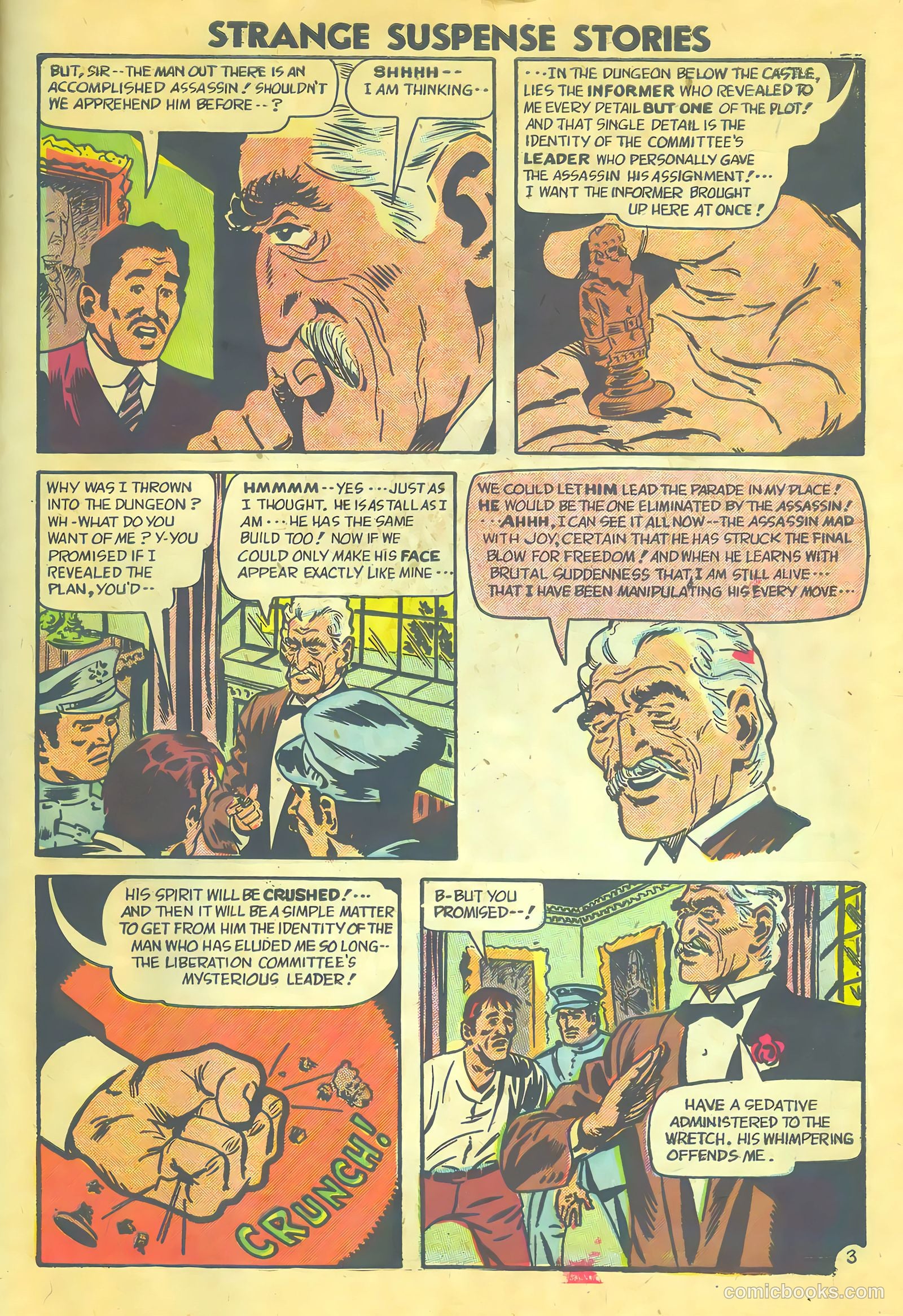 Strange Suspense Stories #32 (1957) — page 27 of 36