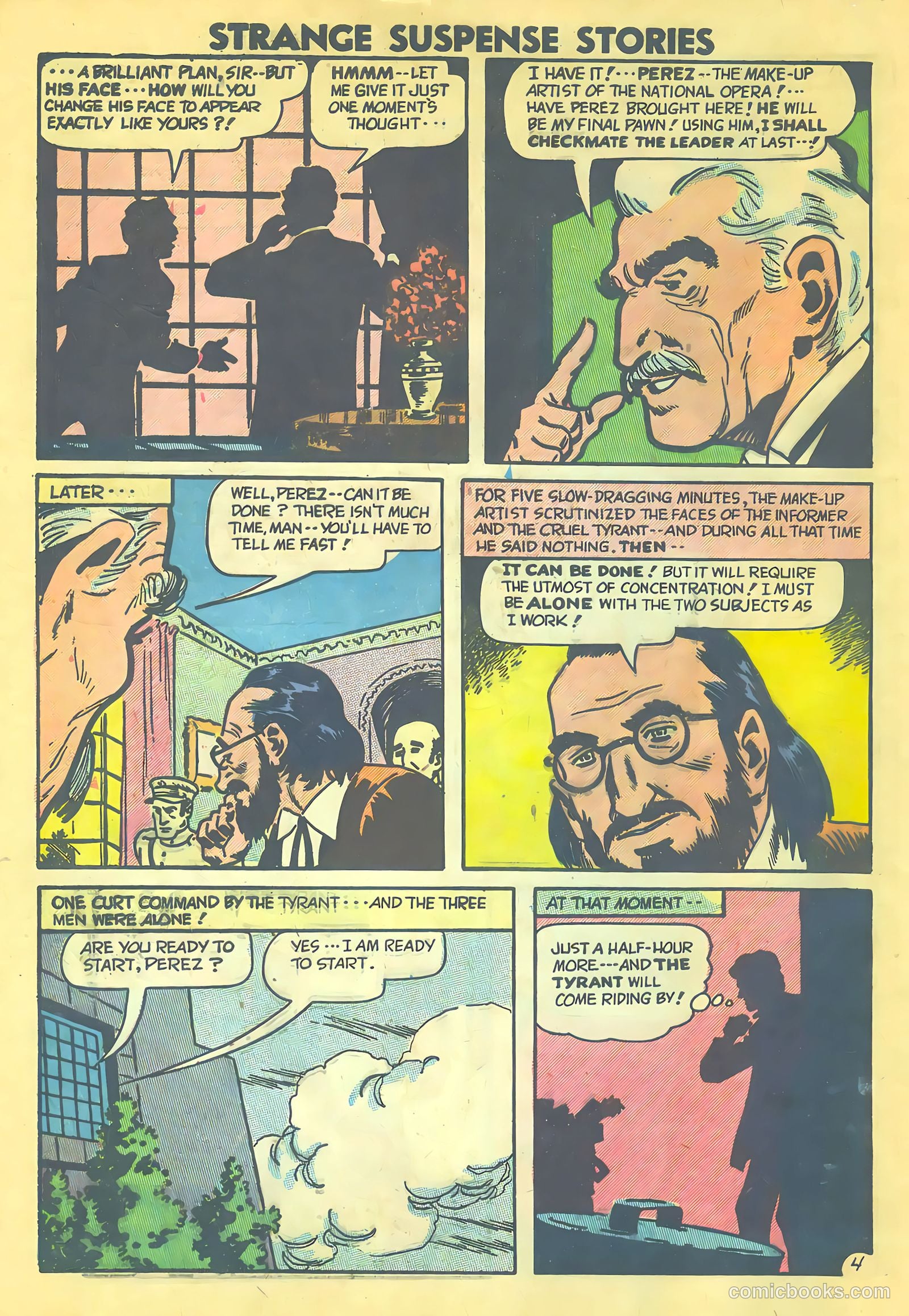 Strange Suspense Stories #32 (1957) — page 28 of 36