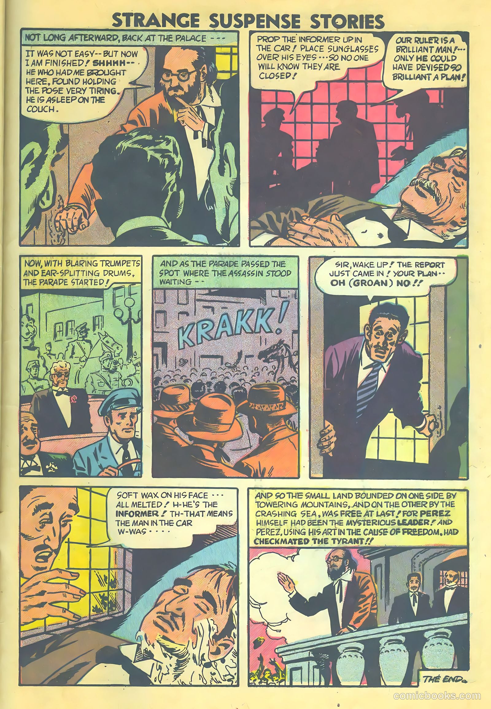 Strange Suspense Stories #32 (1957) — page 29 of 36