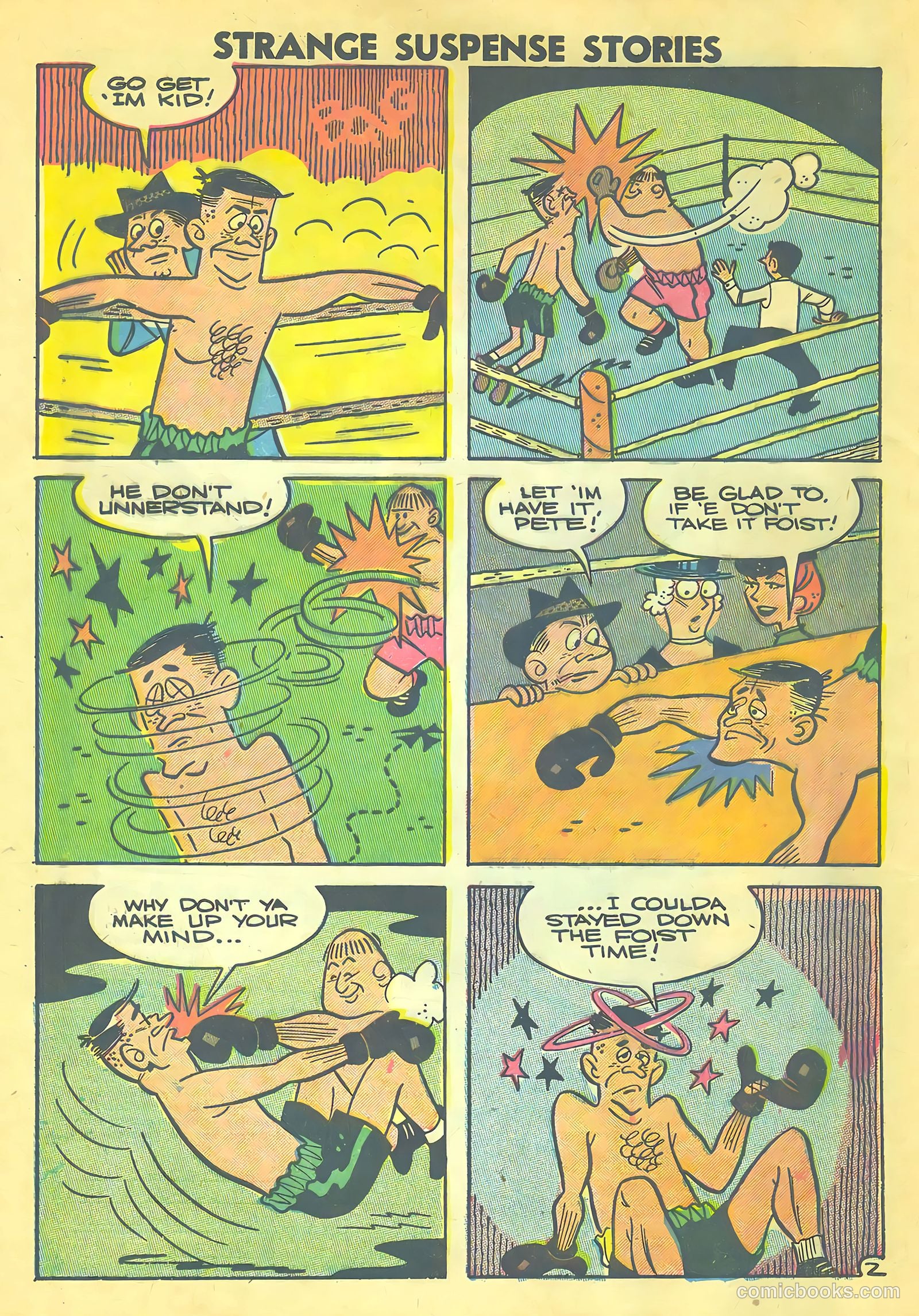 Strange Suspense Stories #32 (1957) — page 32 of 36