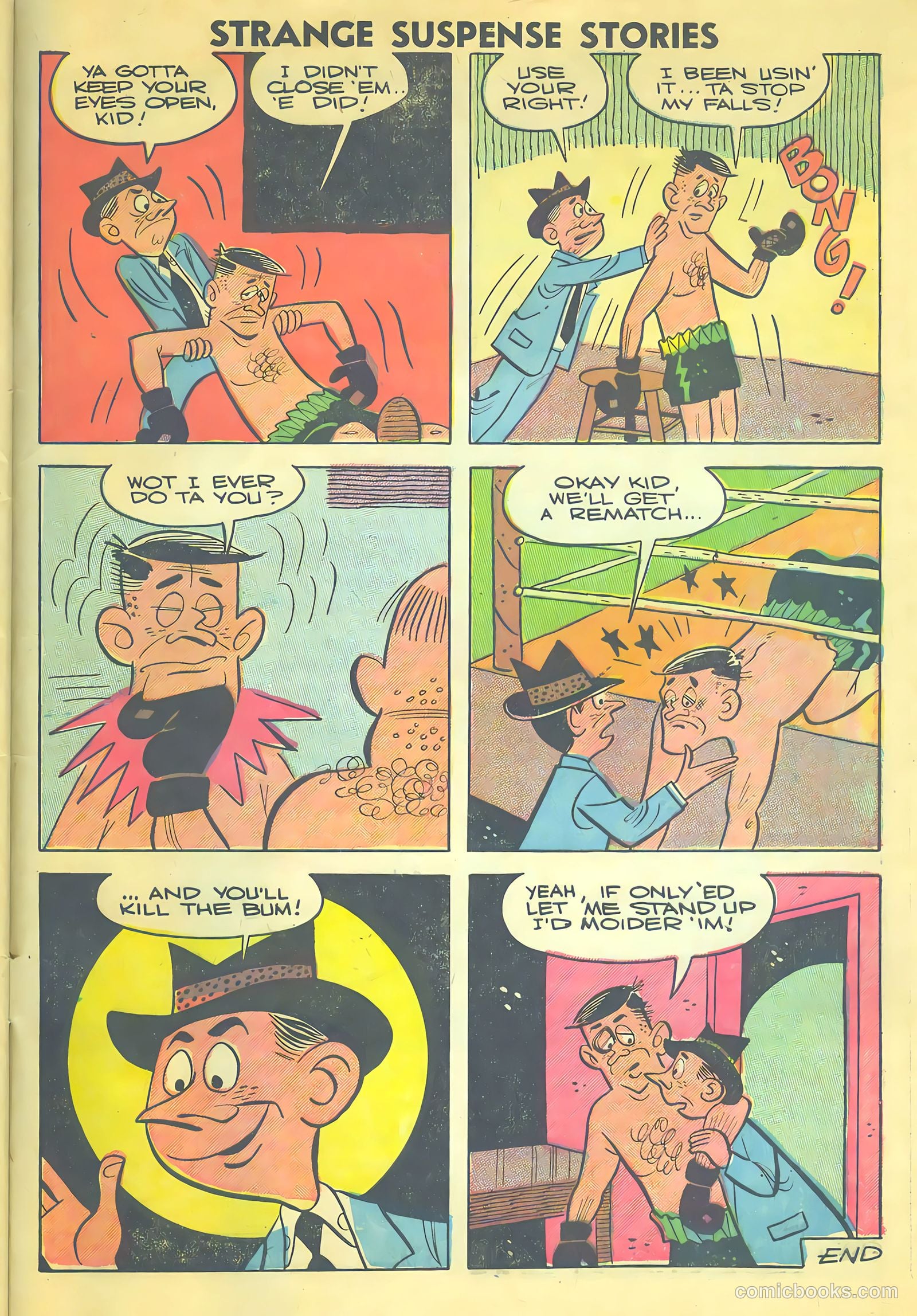 Strange Suspense Stories #32 (1957) — page 33 of 36
