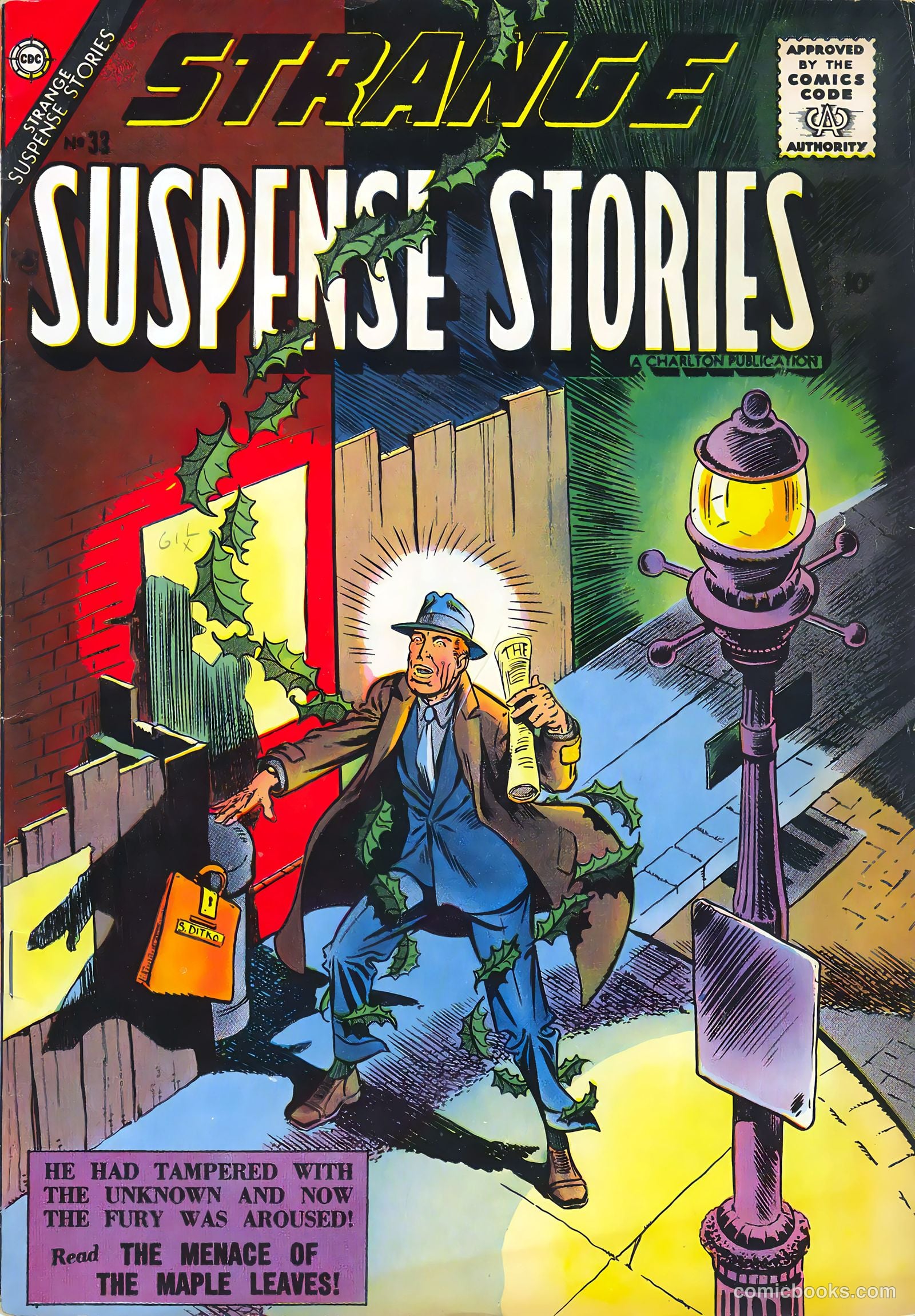 Strange Suspense Stories #33