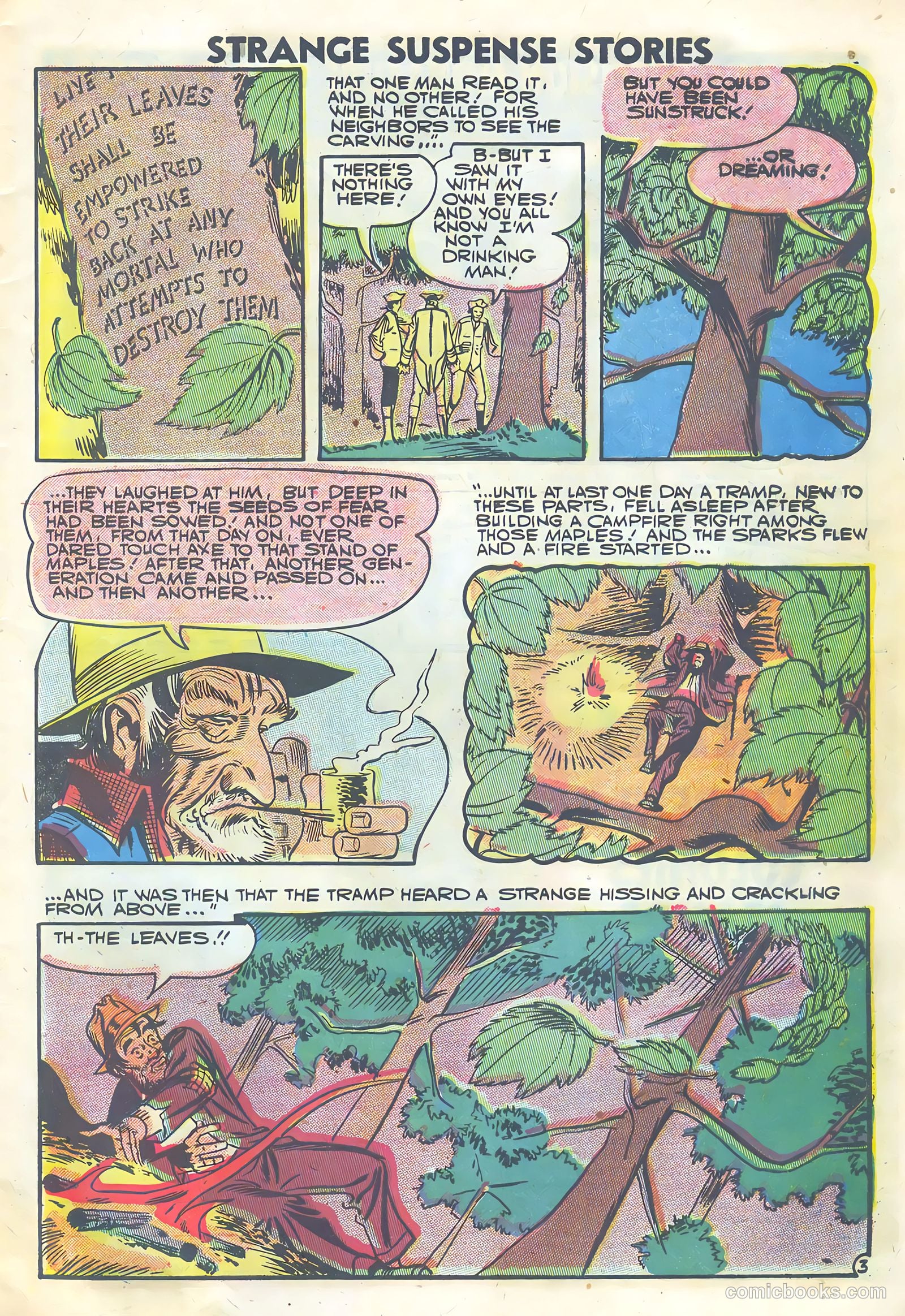 Strange Suspense Stories #33 (1957) — page 5 of 36