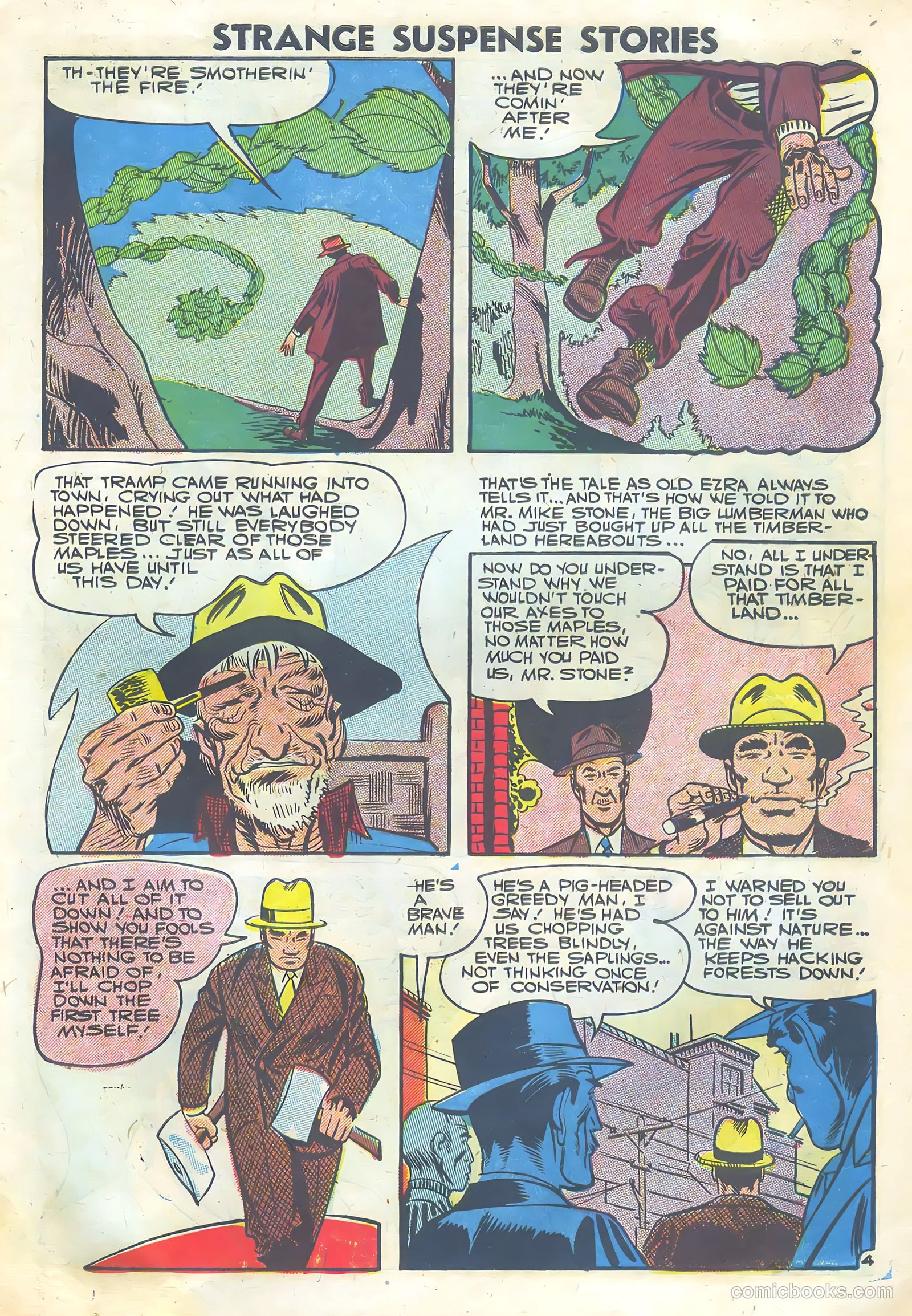 Strange Suspense Stories #33 (1957) — page 7 of 36