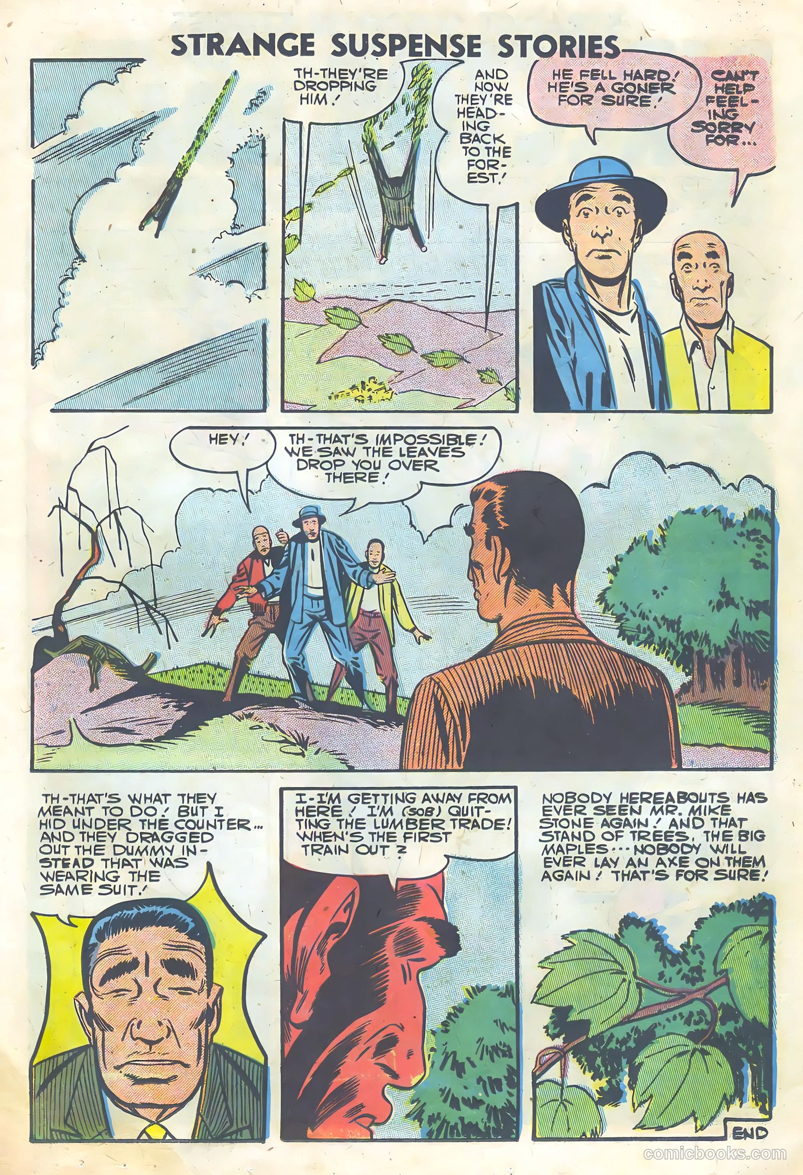 Strange Suspense Stories #33 (1957) — page 11 of 36