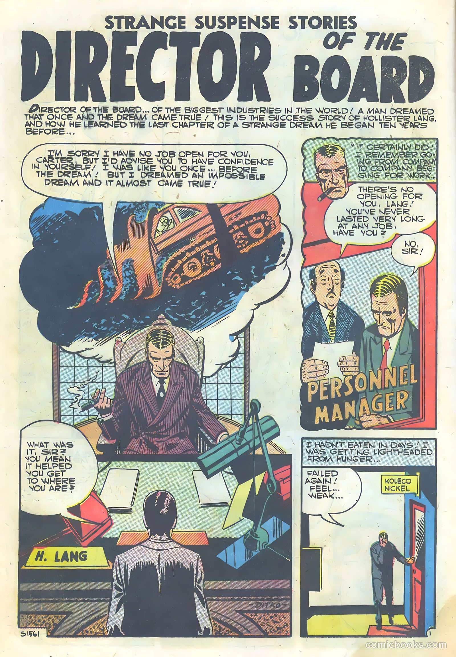Strange Suspense Stories #33 (1957) — page 12 of 36