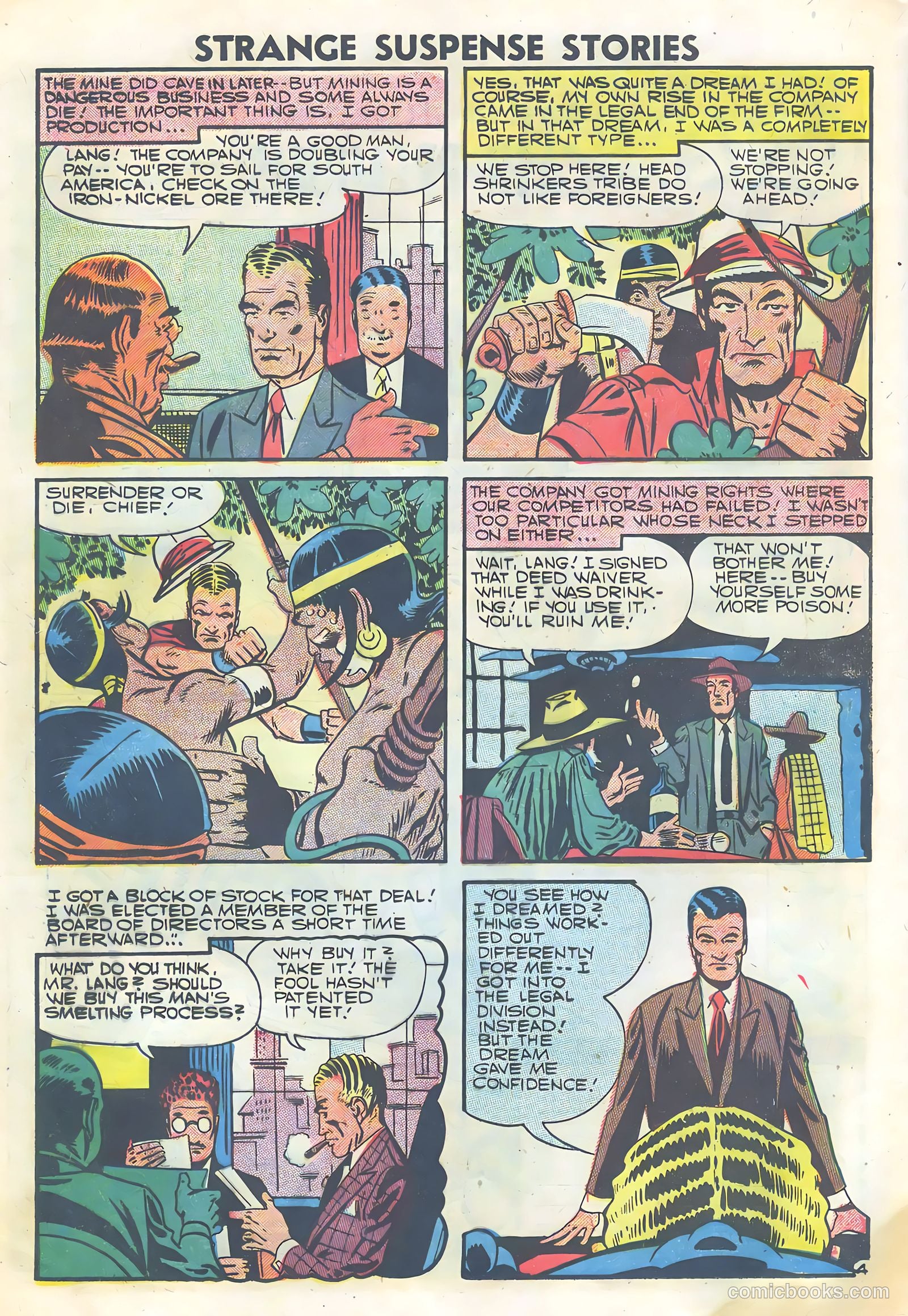 Strange Suspense Stories #33 (1957) — page 16 of 36