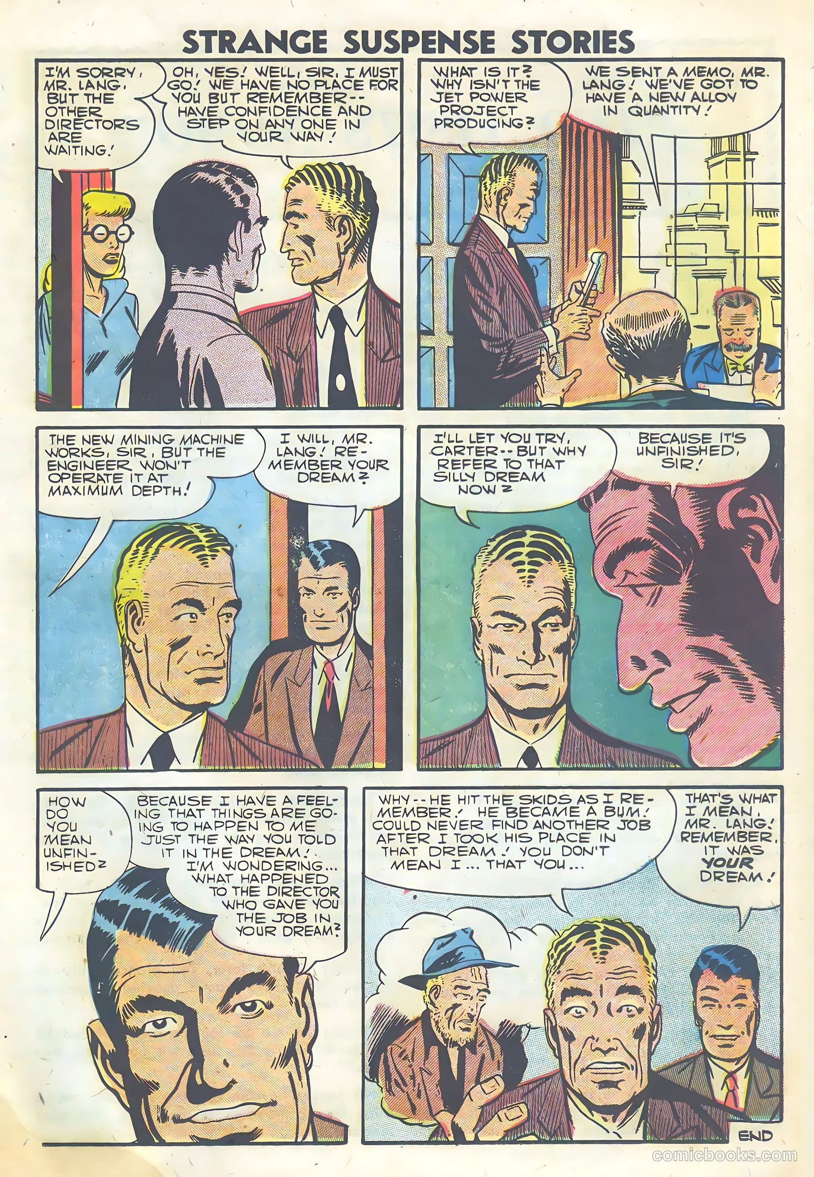 Strange Suspense Stories #33 (1957) — page 17 of 36