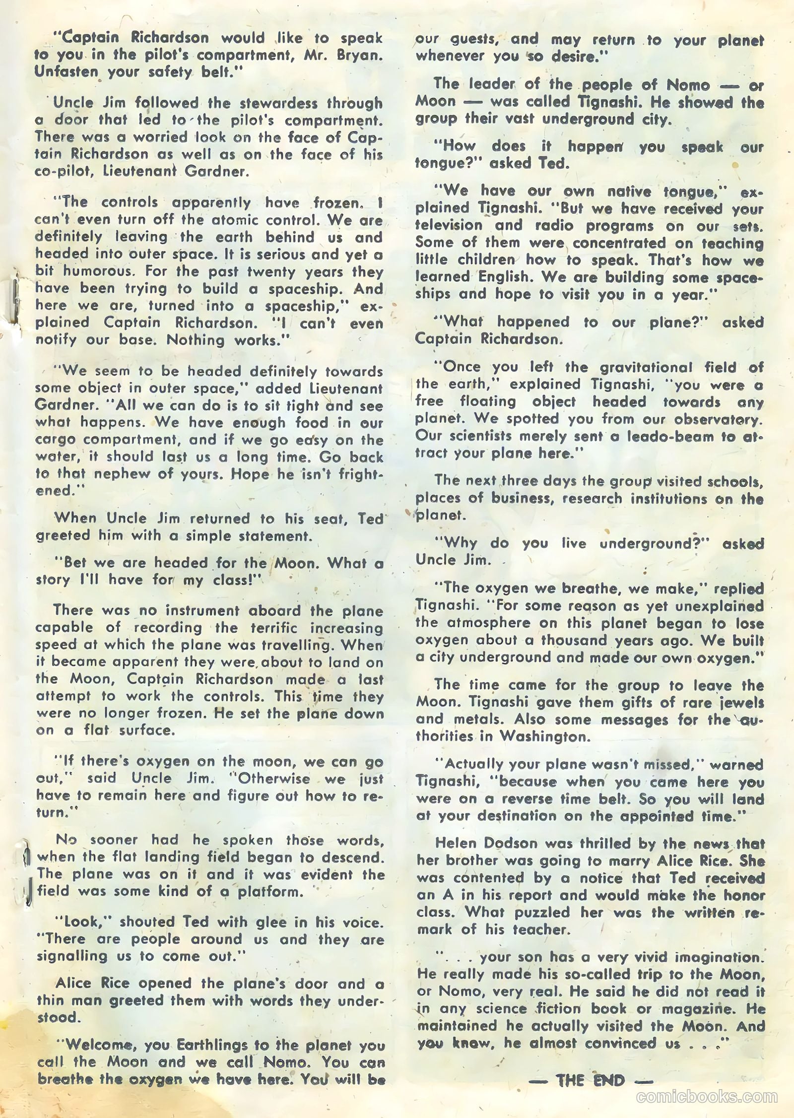 Strange Suspense Stories #33 (1957) — page 19 of 36