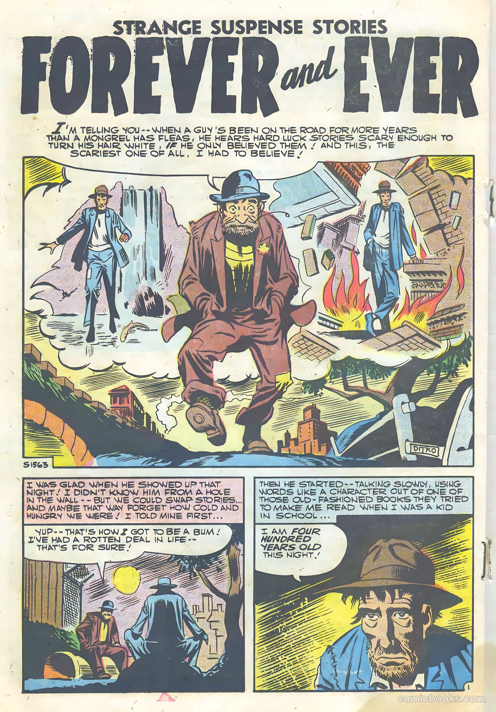 Strange Suspense Stories #33 (1957) — page 20 of 36