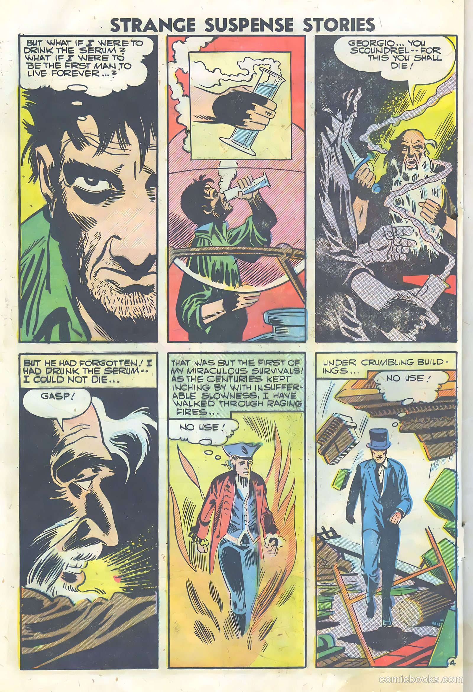 Strange Suspense Stories #33 (1957) — page 24 of 36