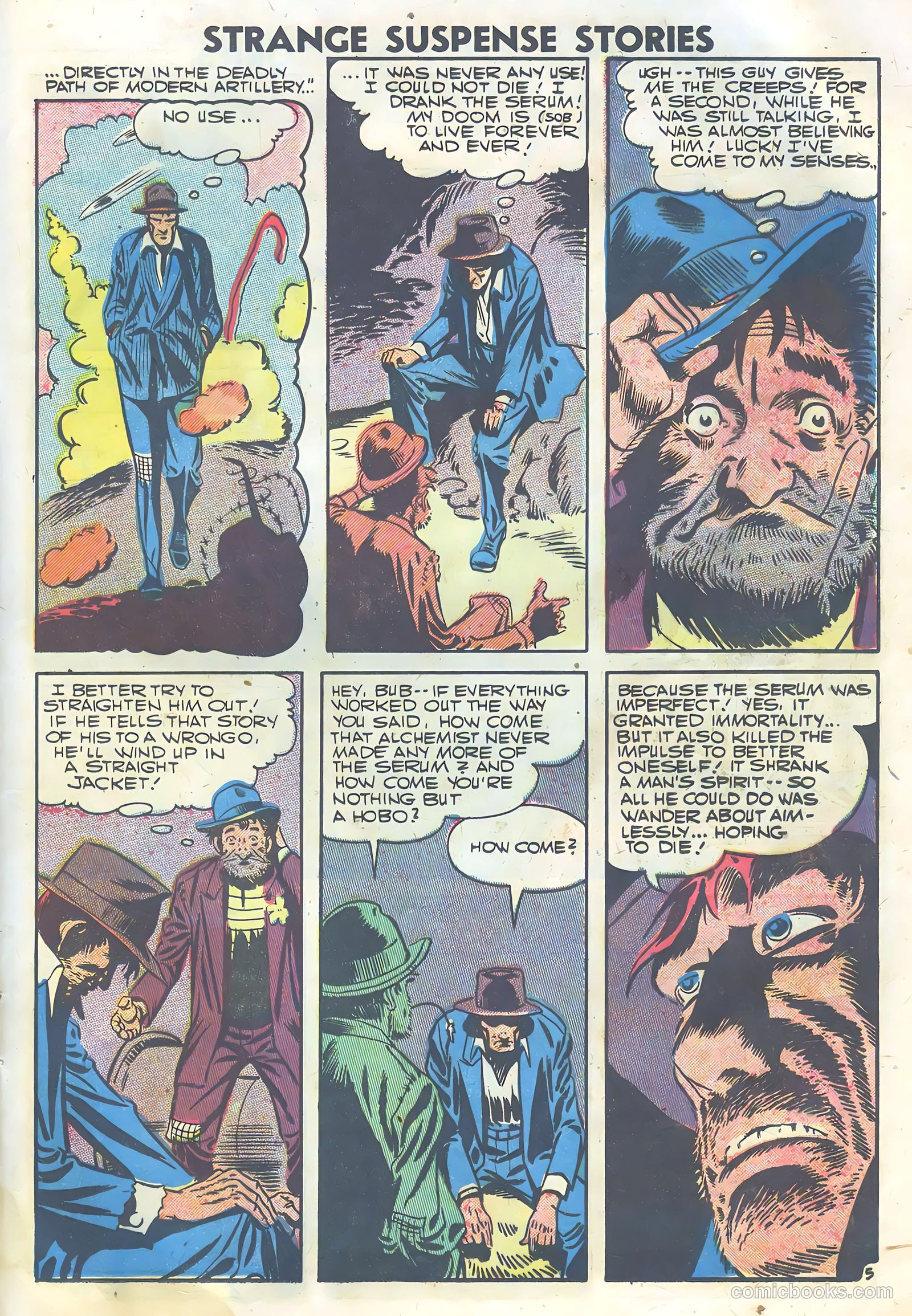 Strange Suspense Stories #33 (1957) — page 25 of 36