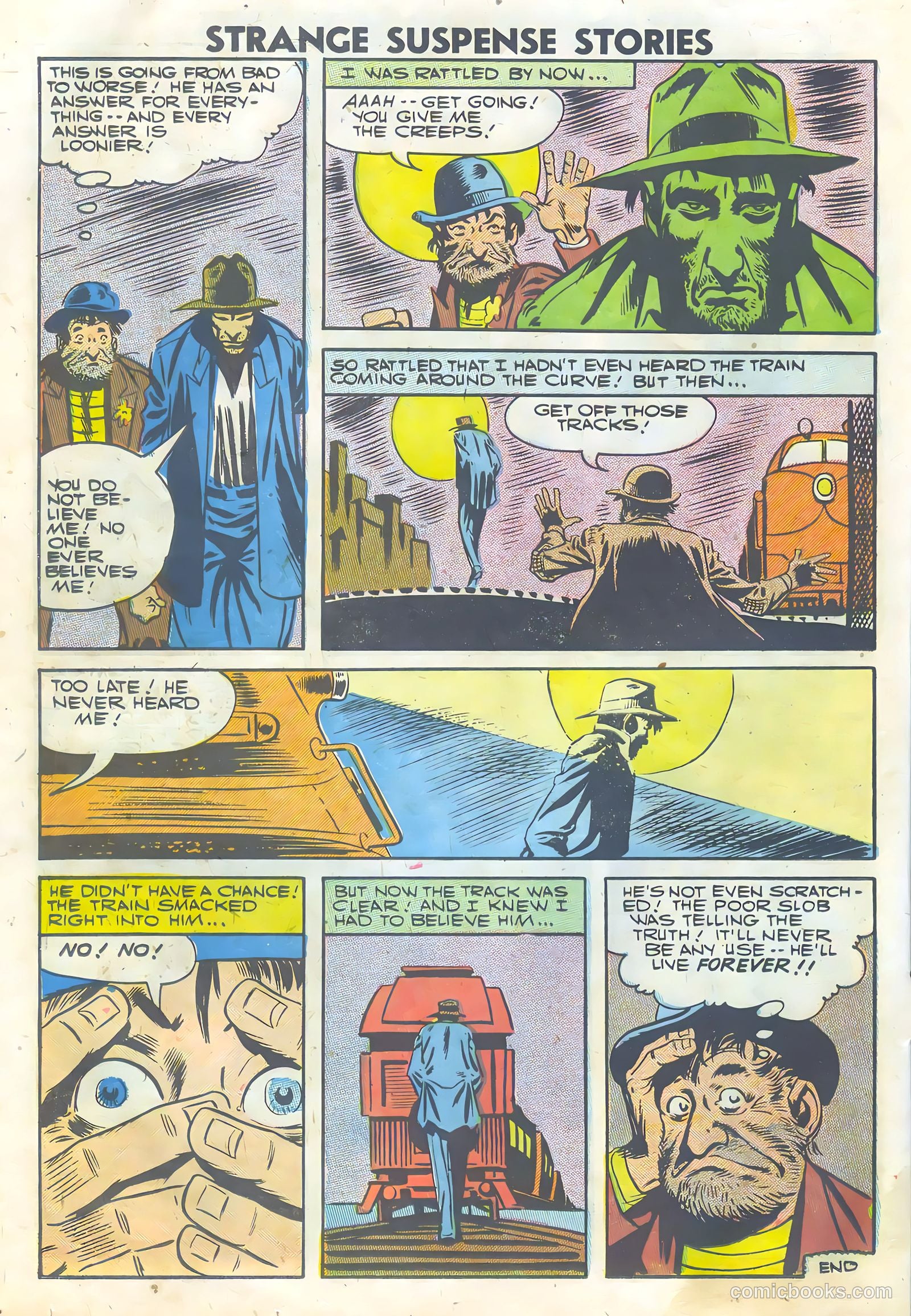 Strange Suspense Stories #33 (1957) — page 26 of 36