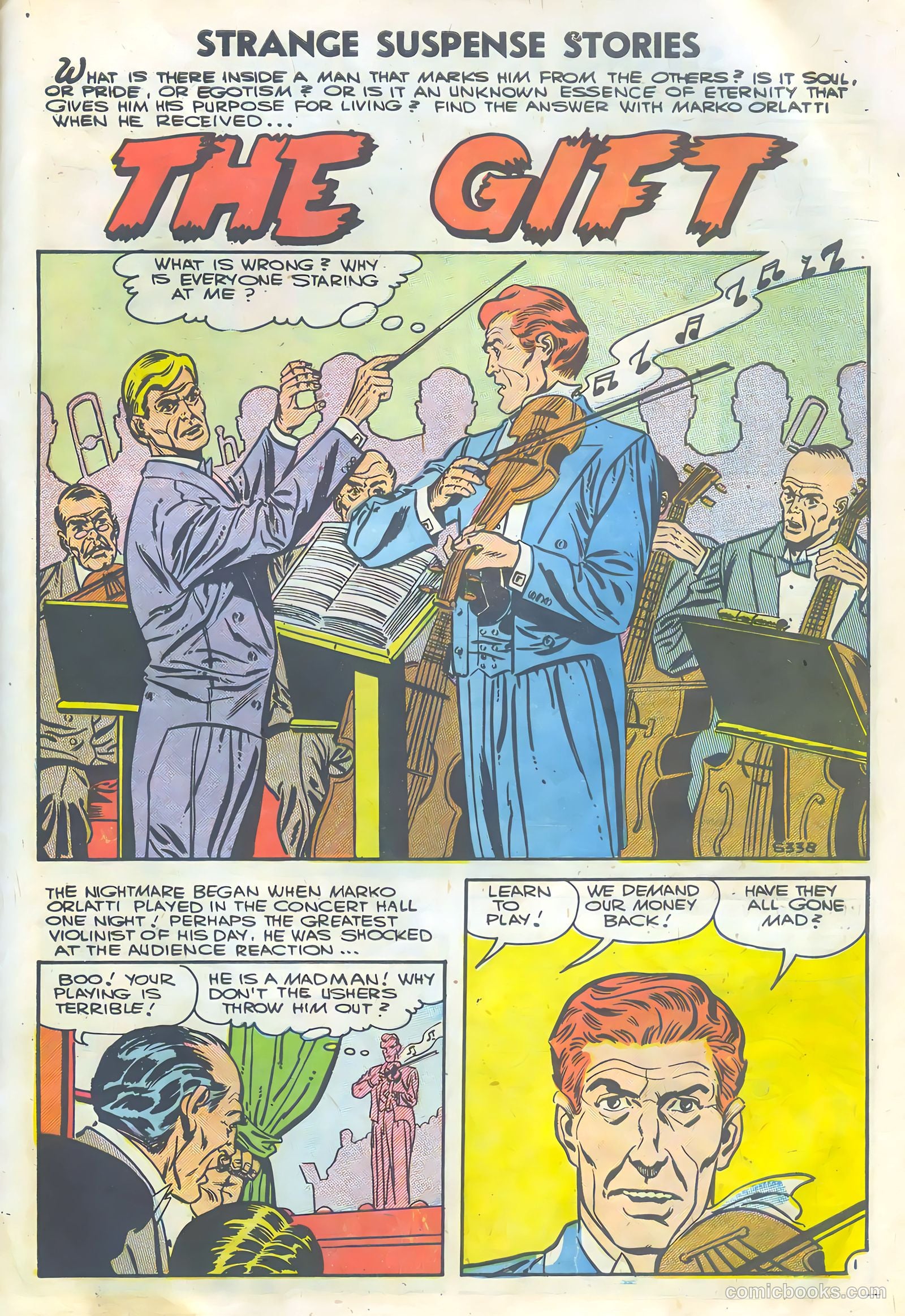 Strange Suspense Stories #33 (1957) — page 27 of 36