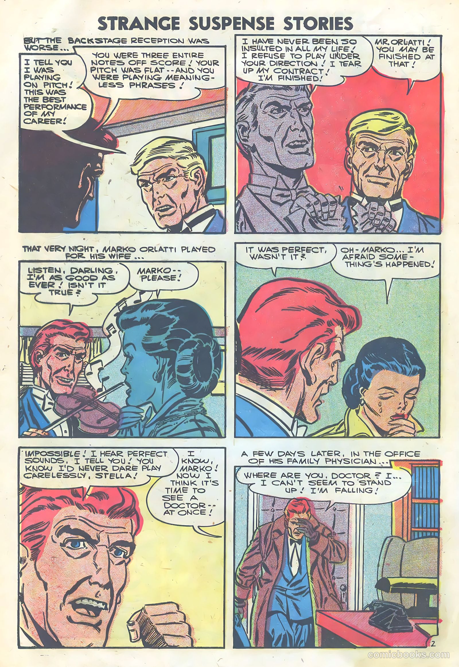 Strange Suspense Stories #33 (1957) — page 28 of 36