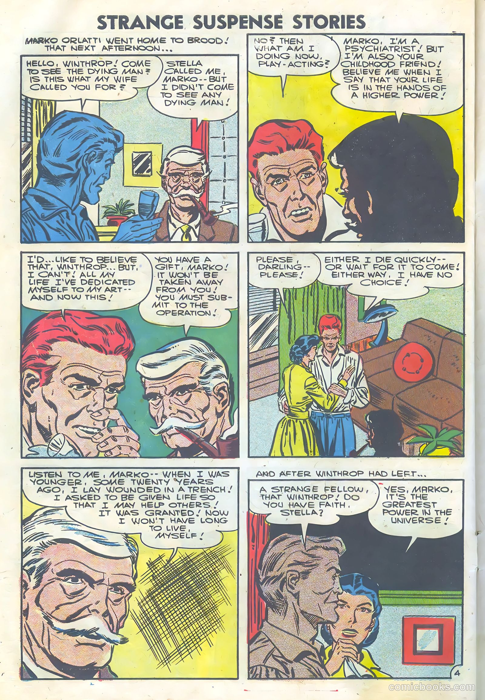 Strange Suspense Stories #33 (1957) — page 30 of 36