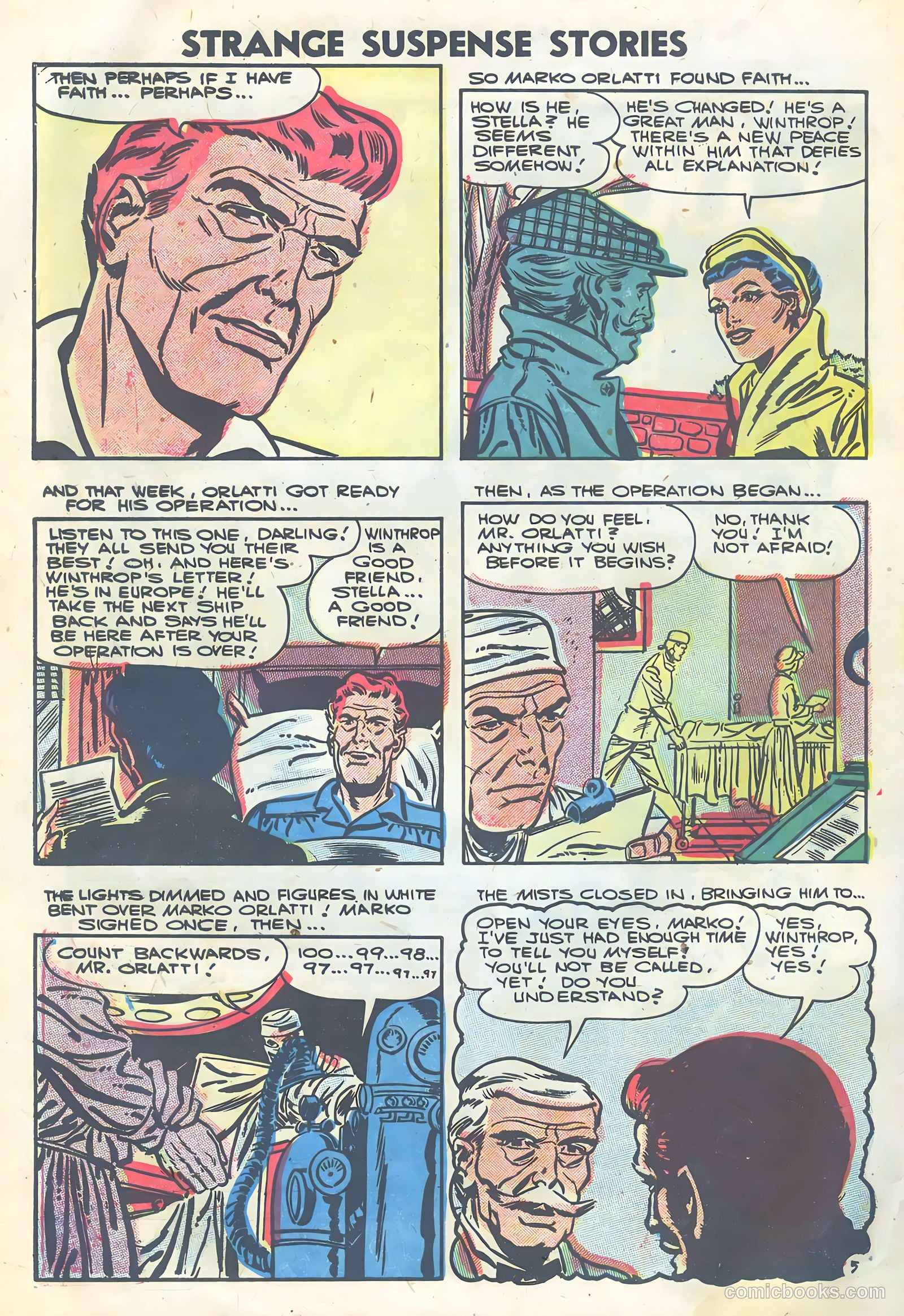 Strange Suspense Stories #33 (1957) — page 32 of 36