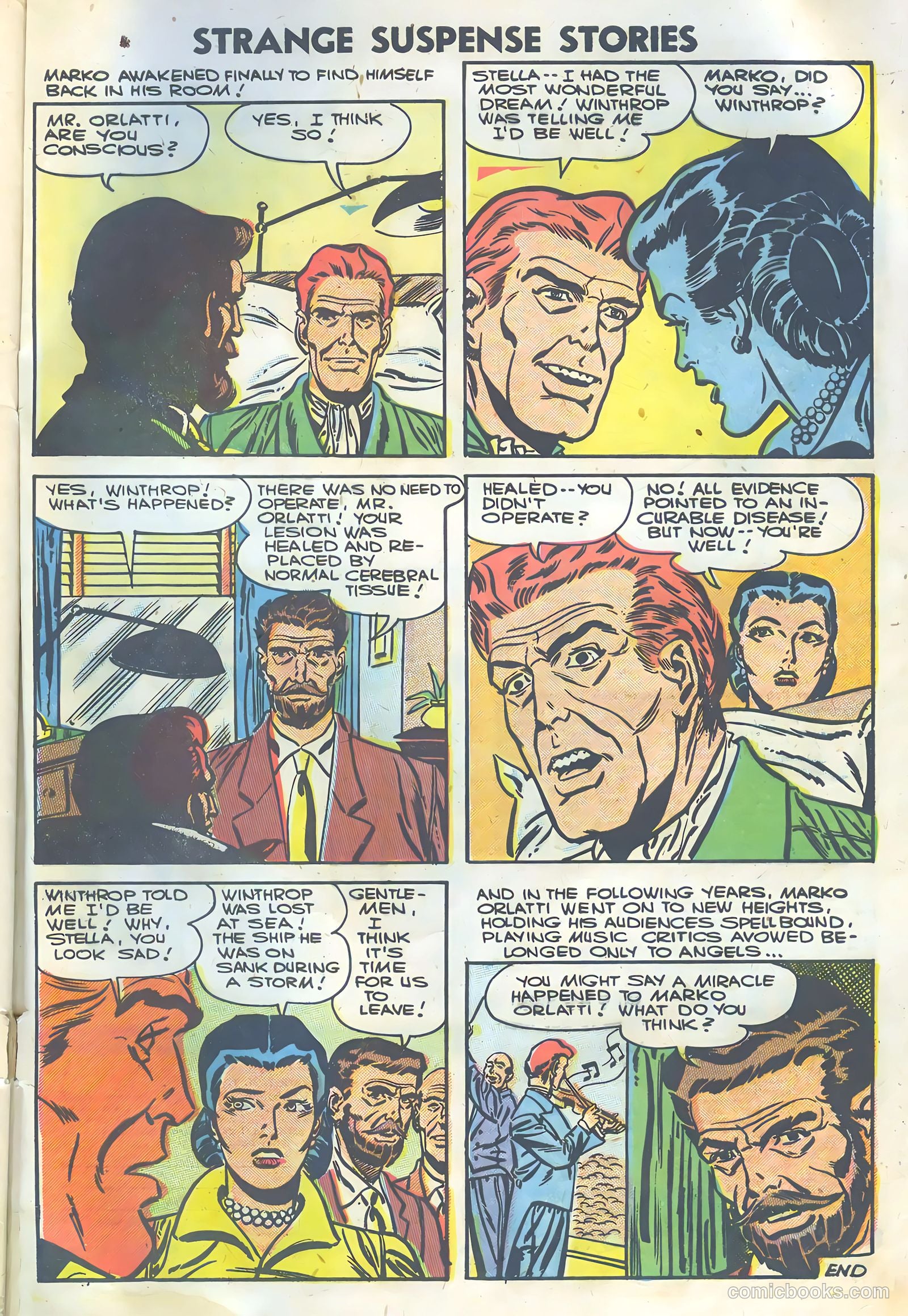 Strange Suspense Stories #33 (1957) — page 33 of 36