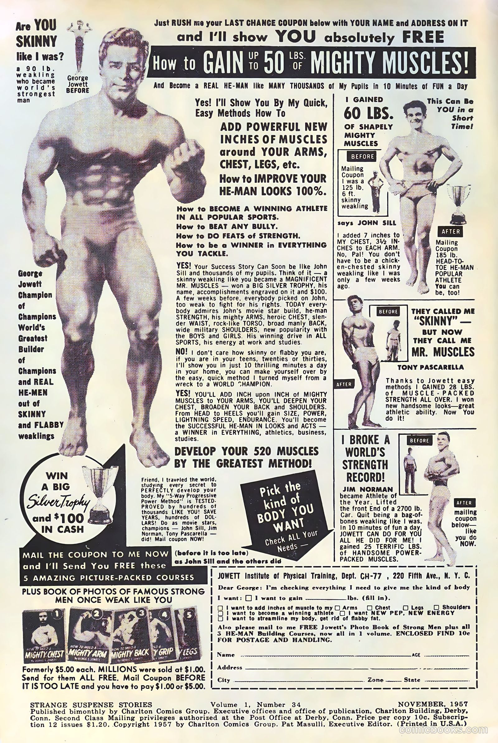 Strange Suspense Stories #34 (1957) — page 2 of 36