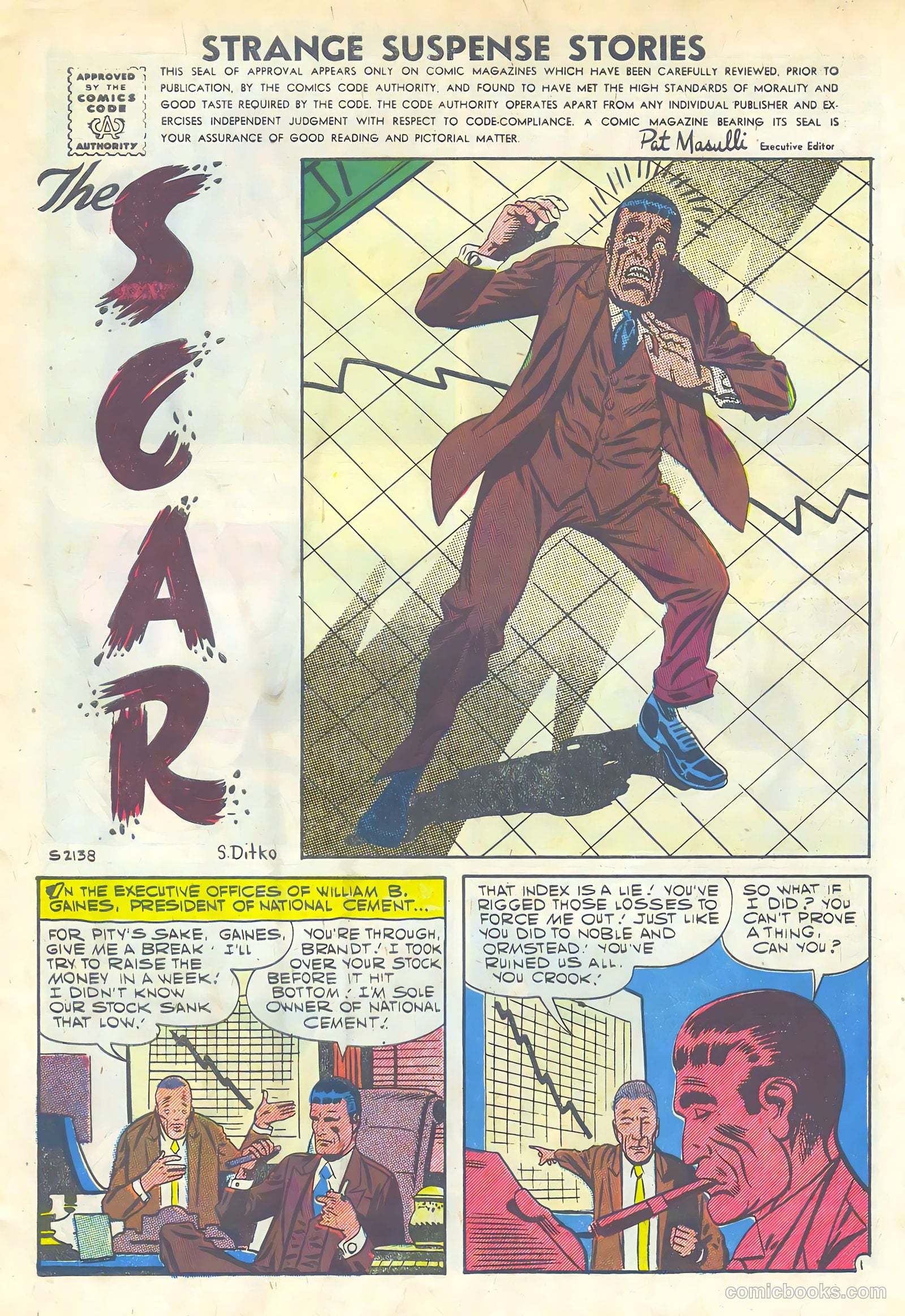 Strange Suspense Stories #34 (1957) — page 3 of 36