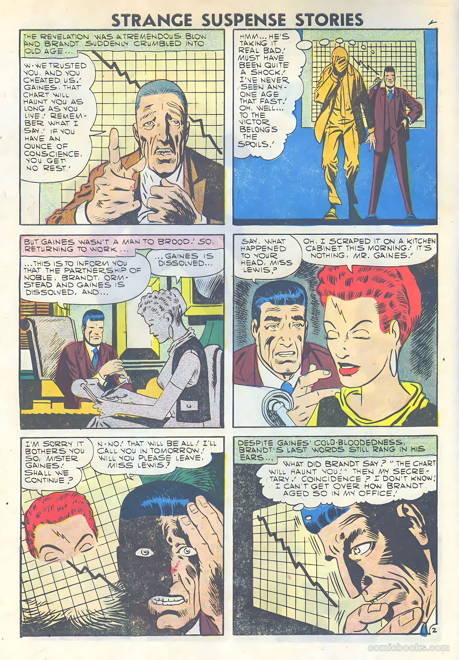 Strange Suspense Stories #34 (1957) — page 4 of 36