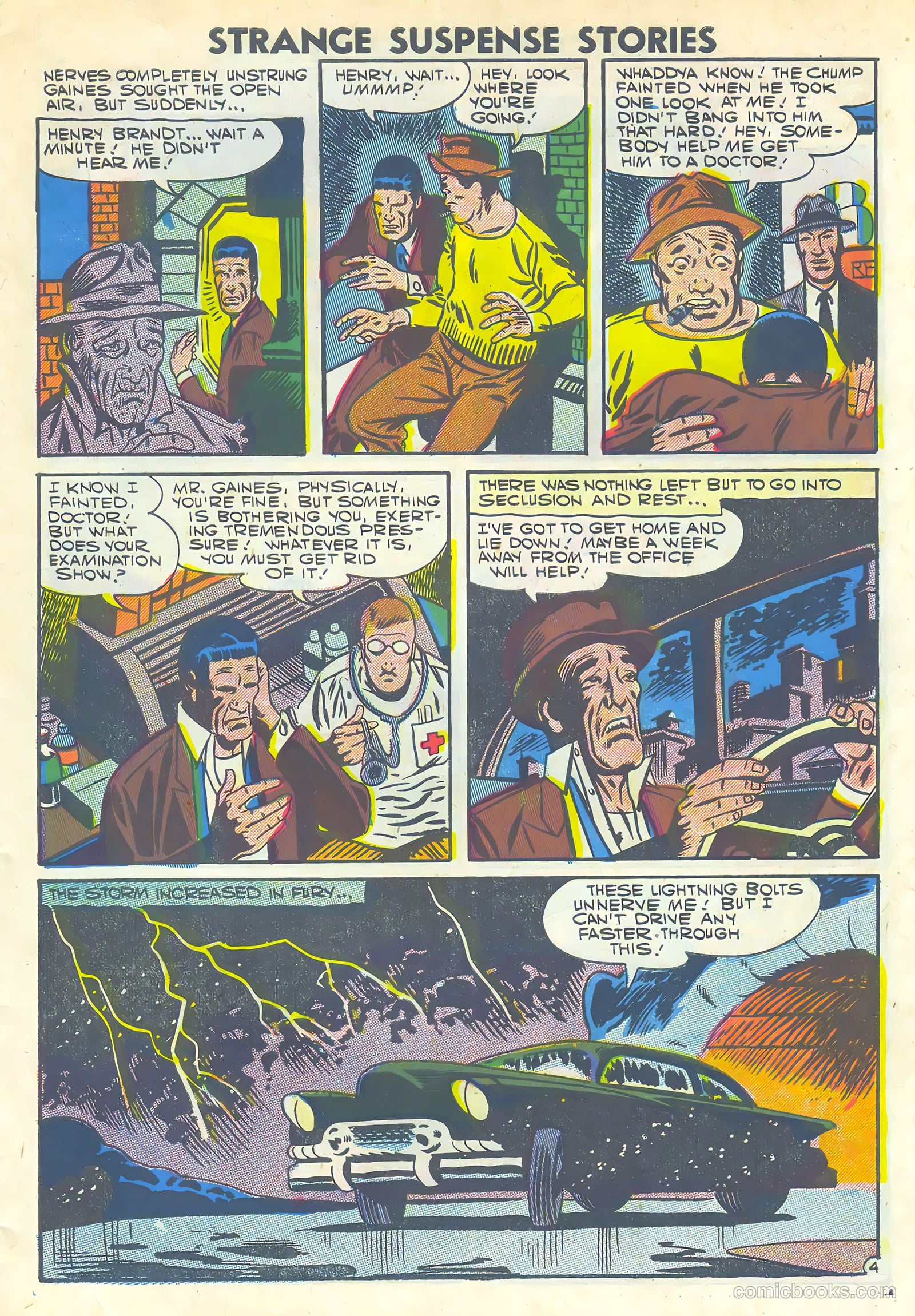 Strange Suspense Stories #34 (1957) — page 7 of 36