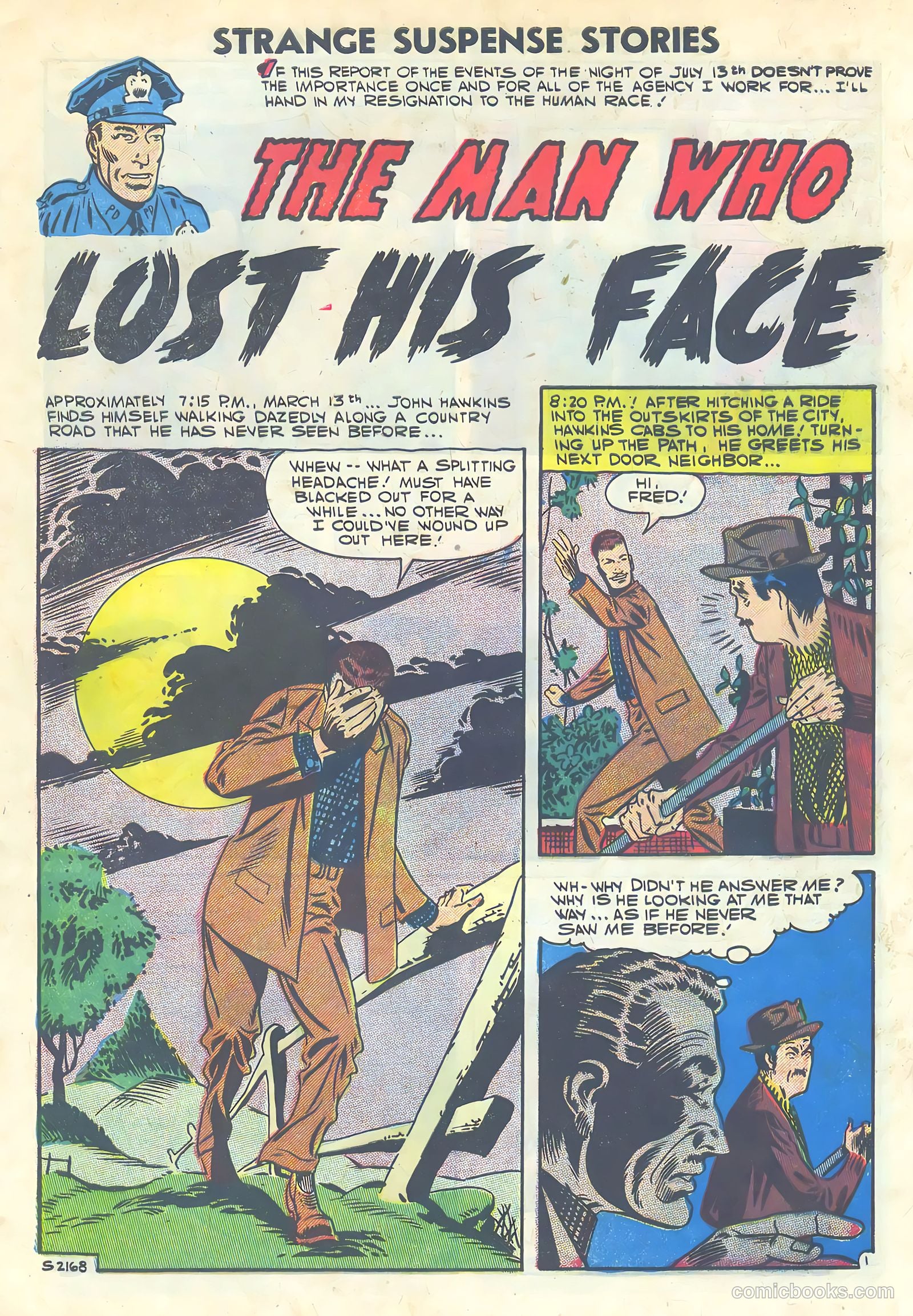 Strange Suspense Stories #34 (1957) — page 9 of 36