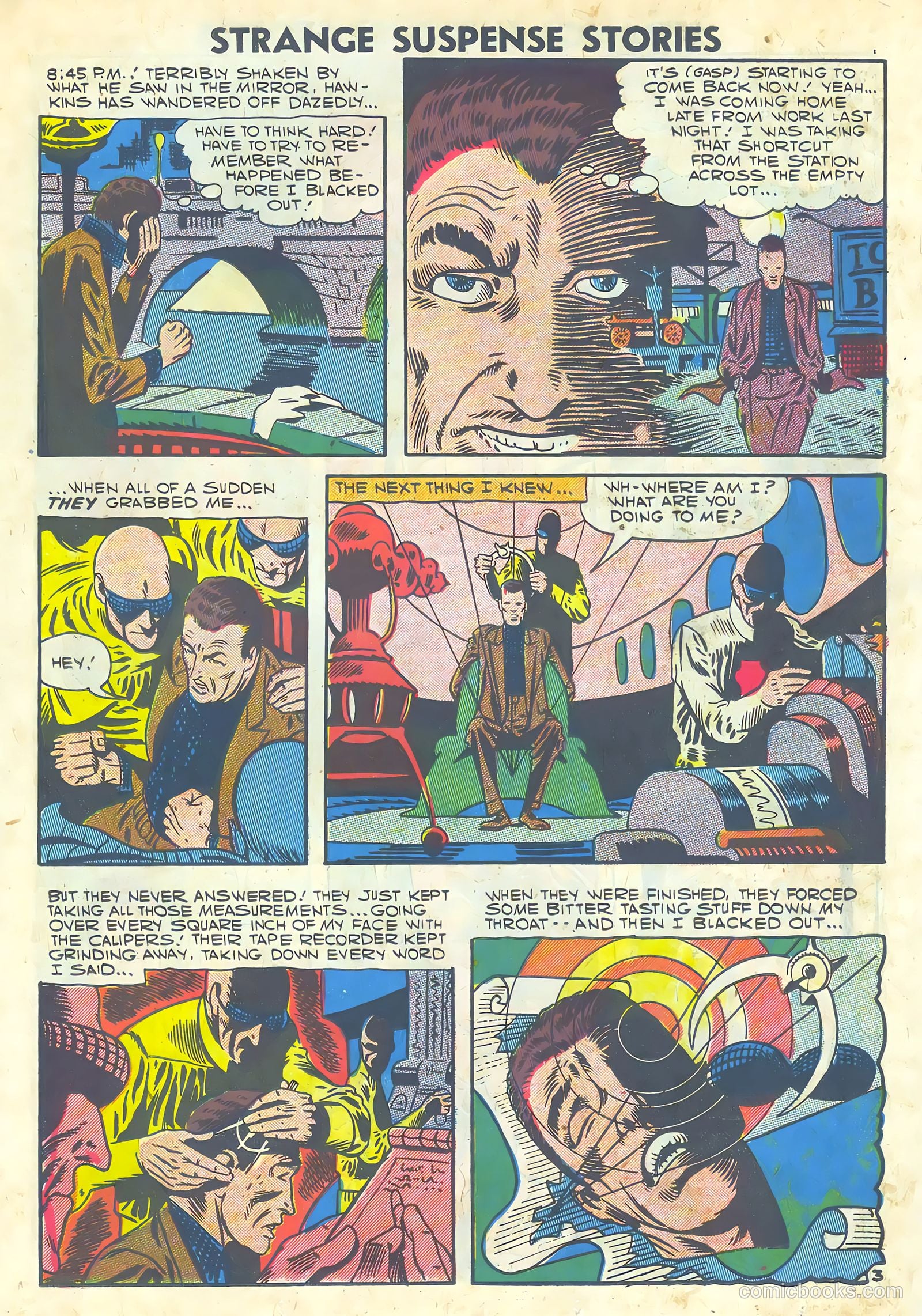 Strange Suspense Stories #34 (1957) — page 11 of 36