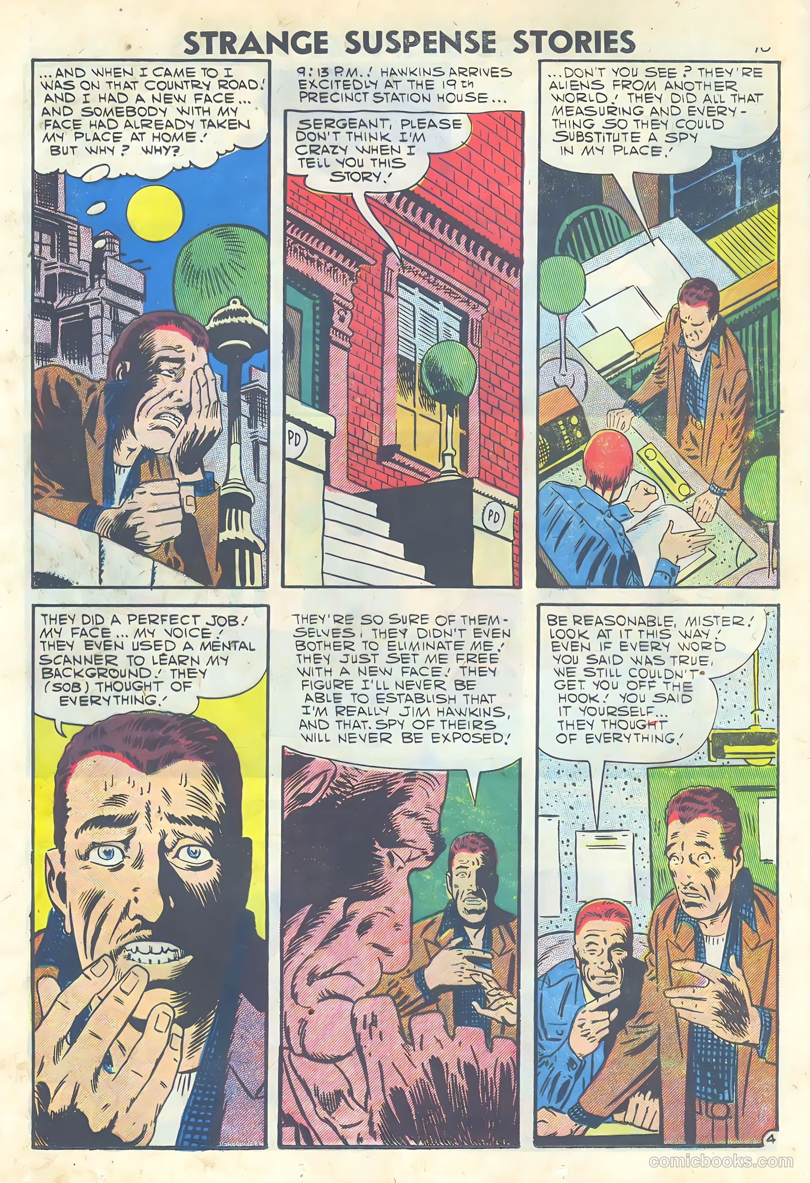 Strange Suspense Stories #34 (1957) — page 12 of 36