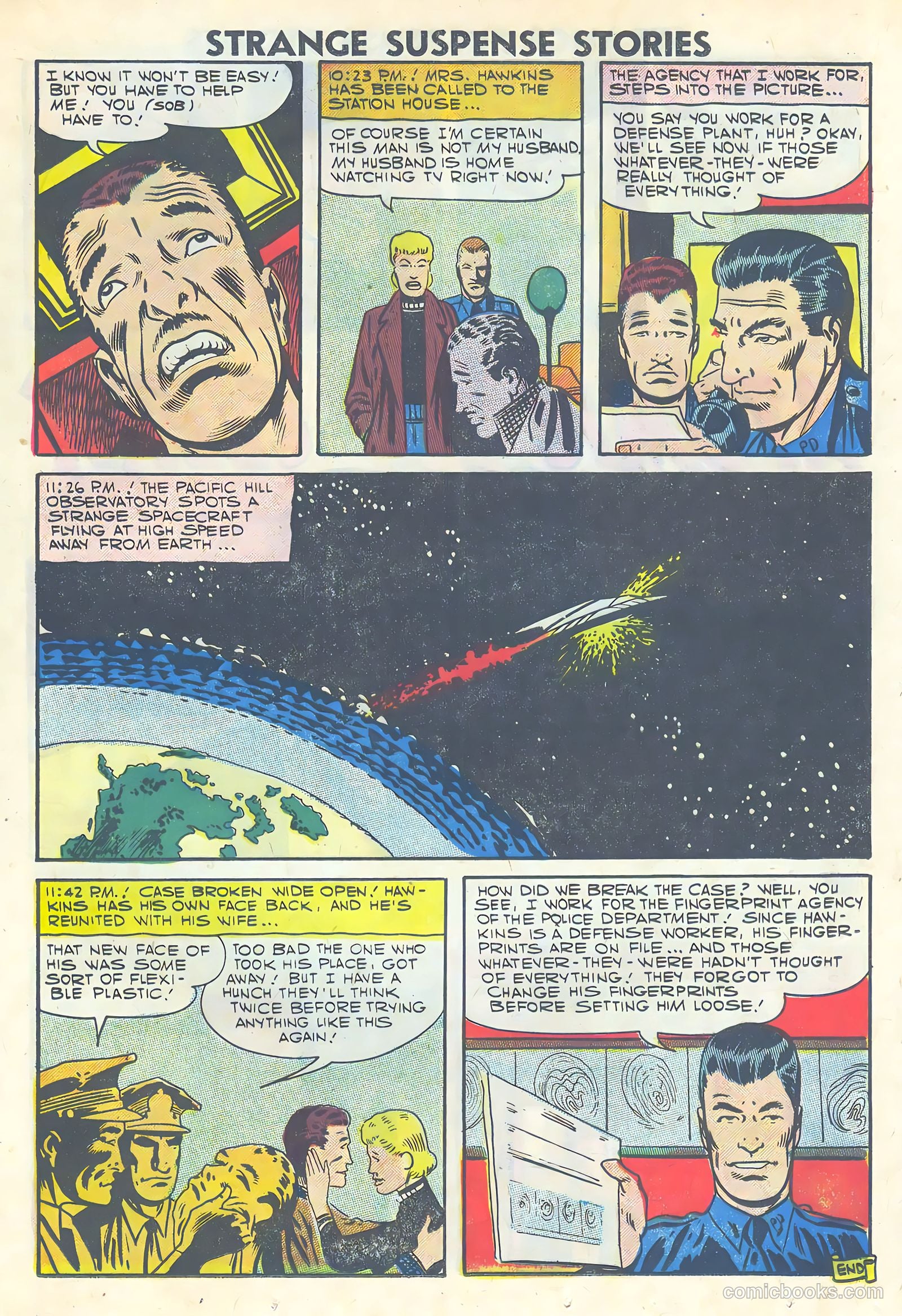 Strange Suspense Stories #34 (1957) — page 13 of 36