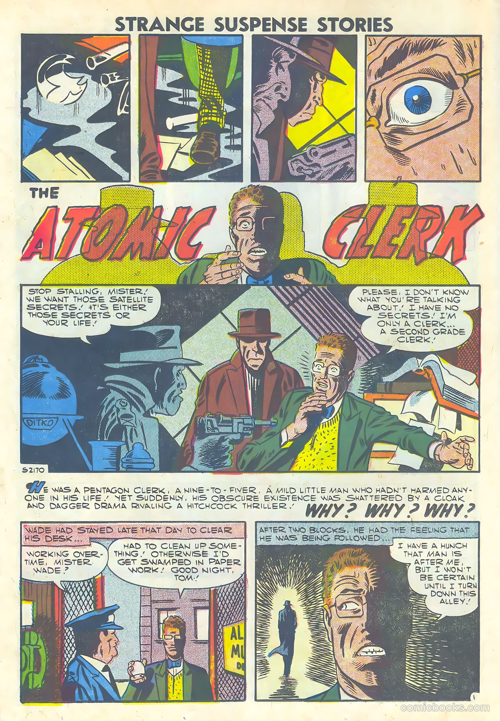 Strange Suspense Stories #34 (1957) — page 14 of 36