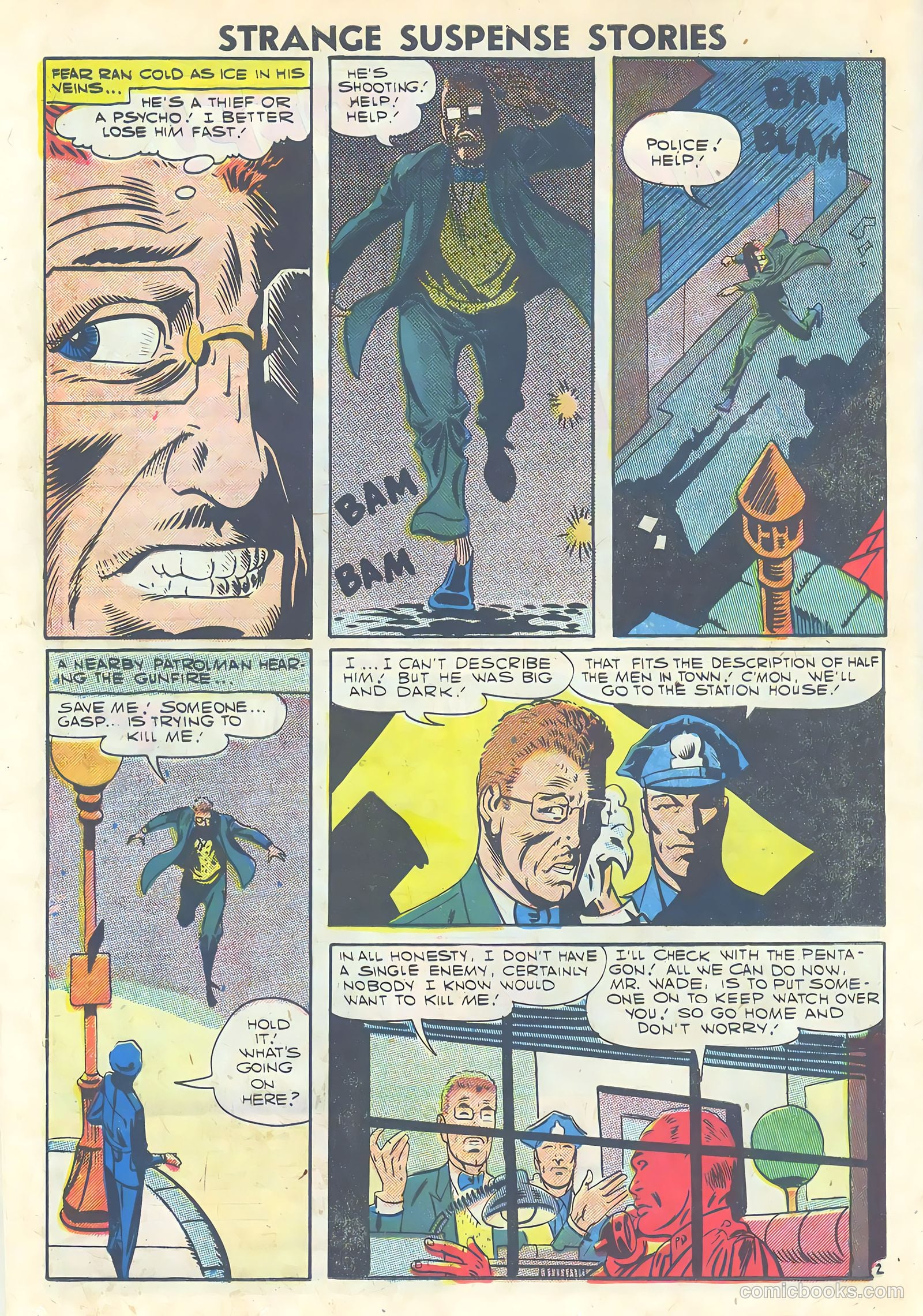Strange Suspense Stories #34 (1957) — page 16 of 36