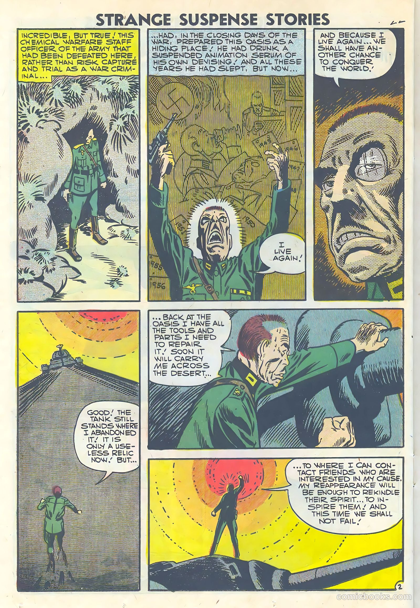 Strange Suspense Stories #34 (1957) — page 24 of 36