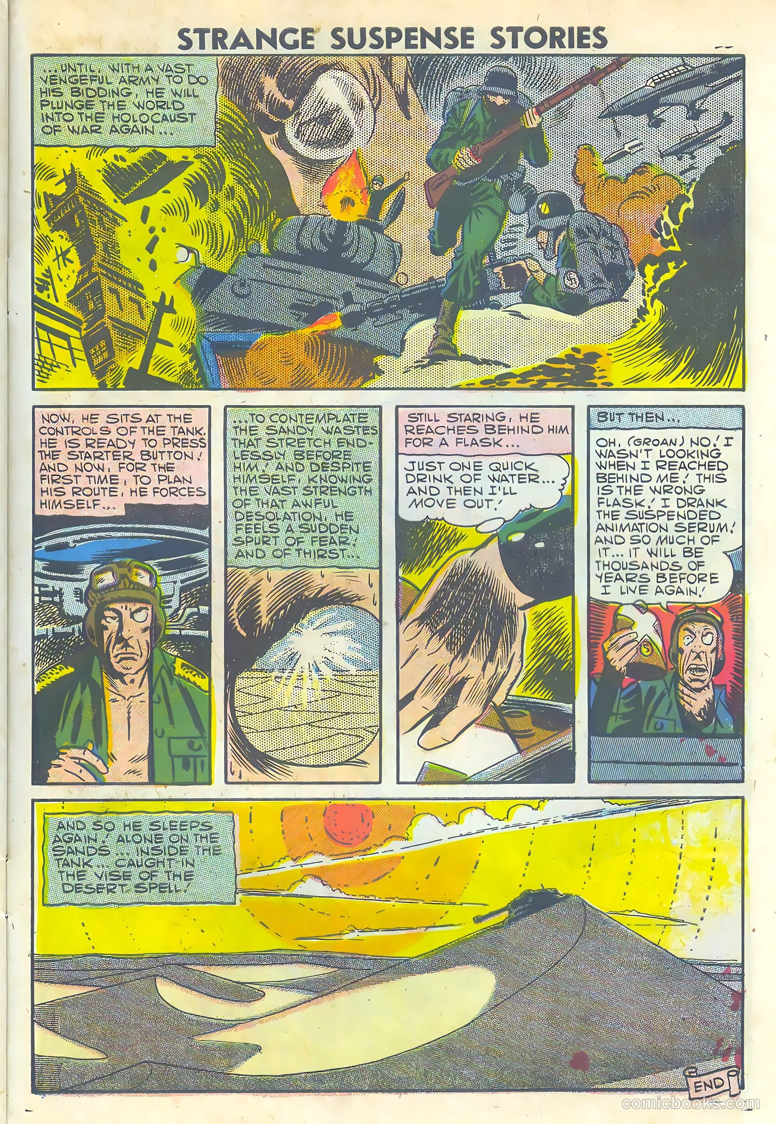 Strange Suspense Stories #34 (1957) — page 27 of 36