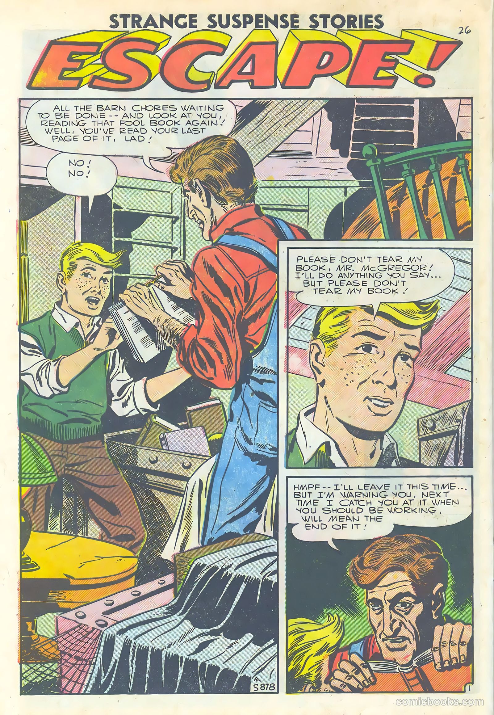 Strange Suspense Stories #34 (1957) — page 28 of 36