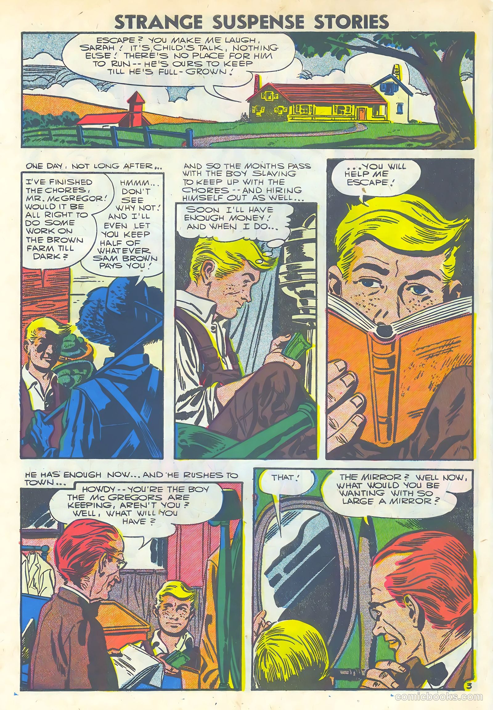 Strange Suspense Stories #34 (1957) — page 30 of 36