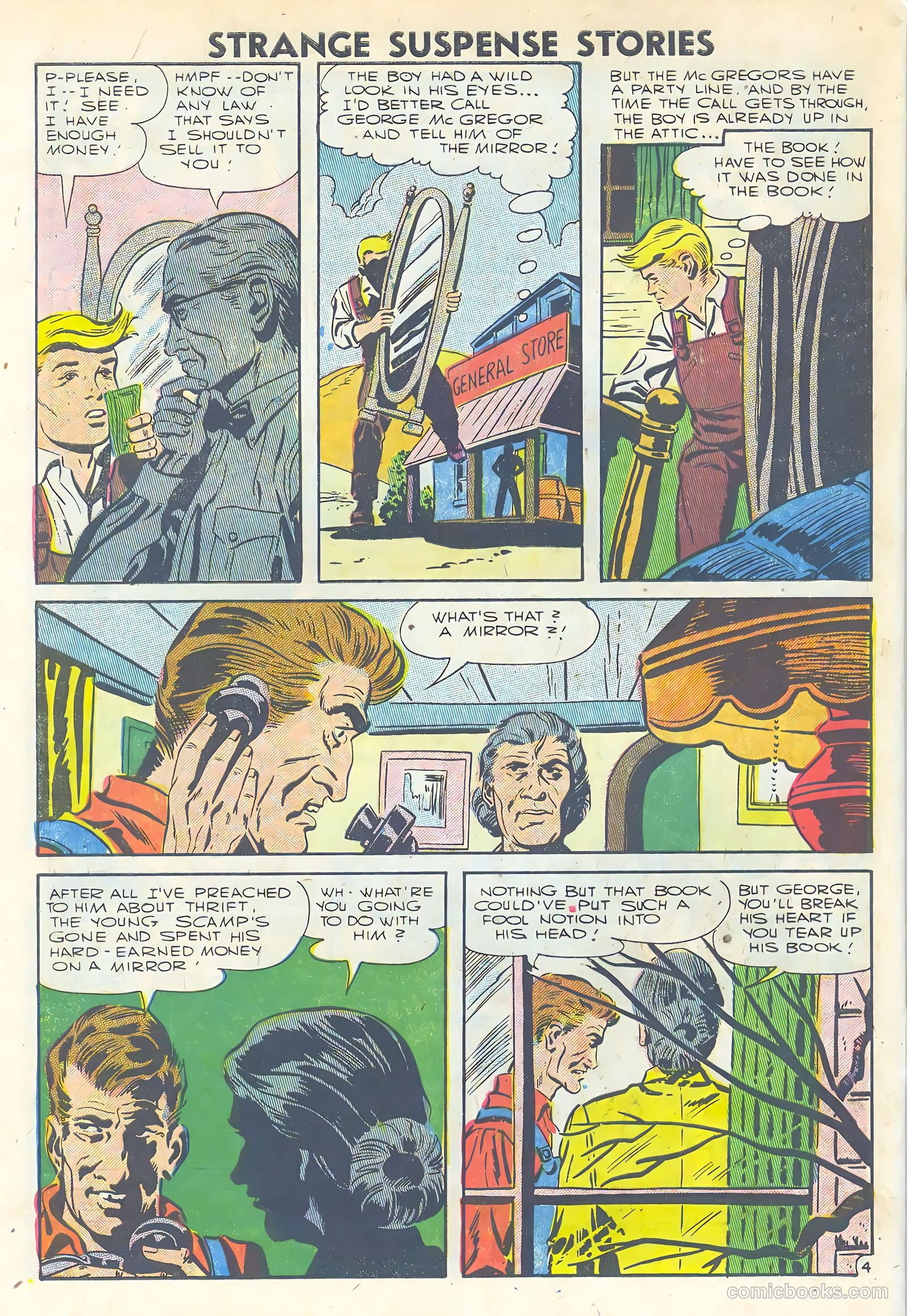 Strange Suspense Stories #34 (1957) — page 32 of 36