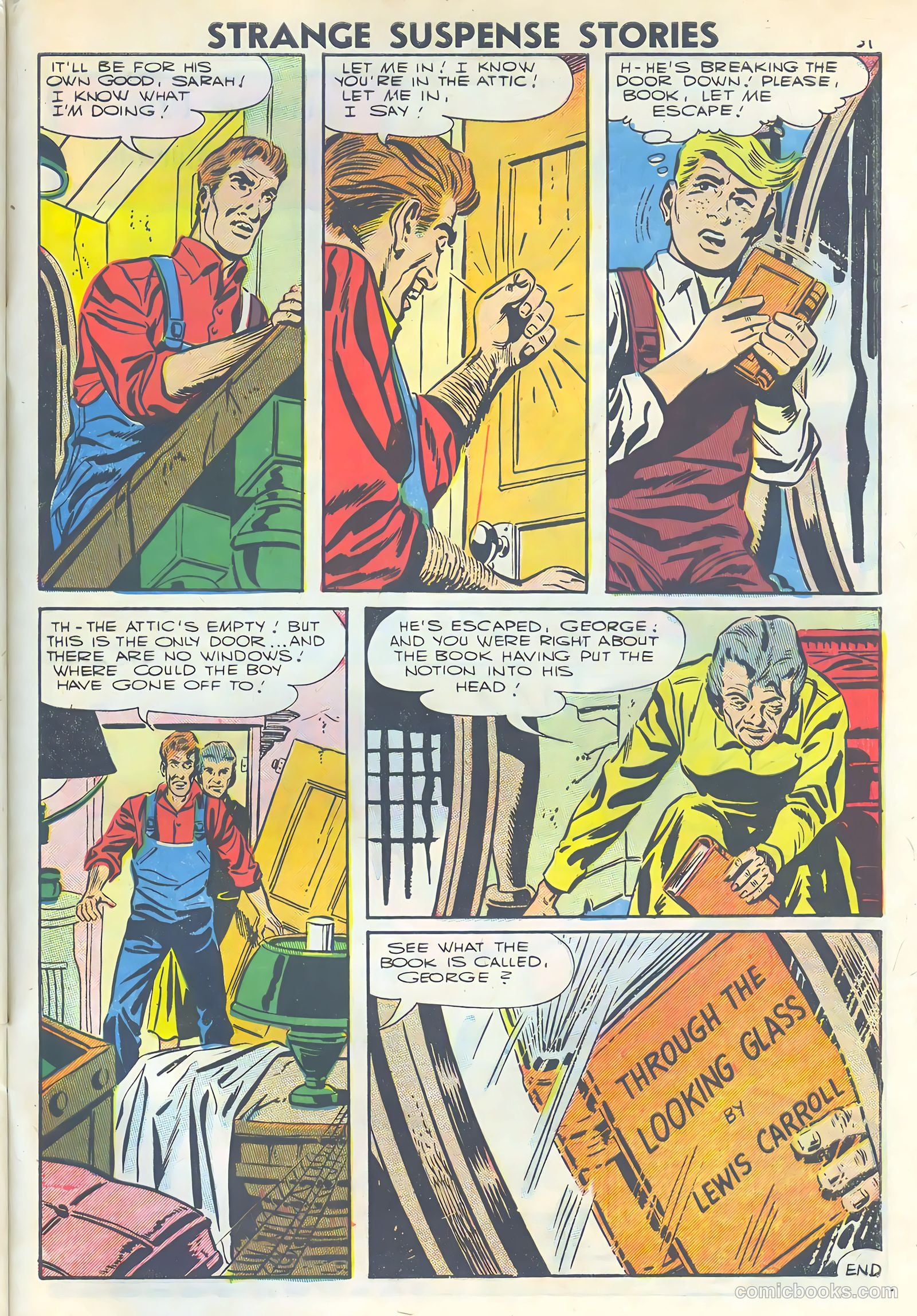Strange Suspense Stories #34 (1957) — page 33 of 36