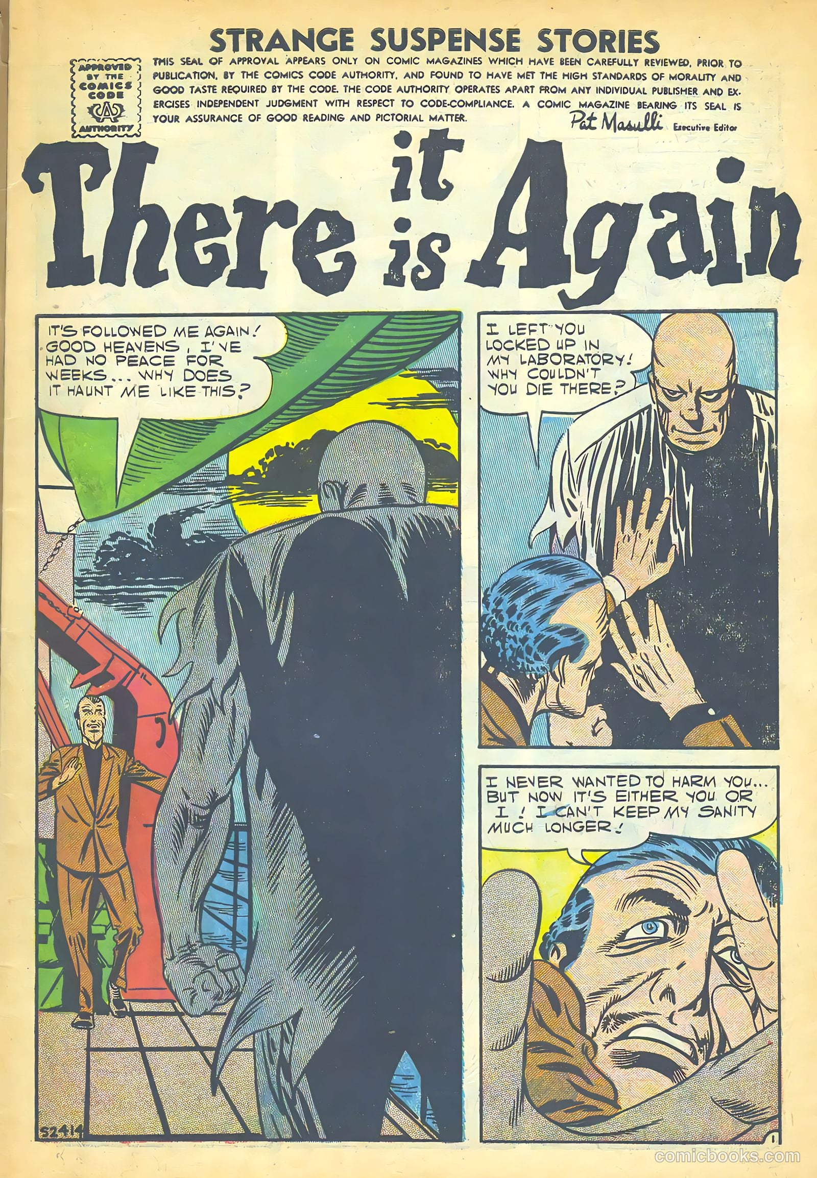 Strange Suspense Stories #35 (1957) — page 3 of 36