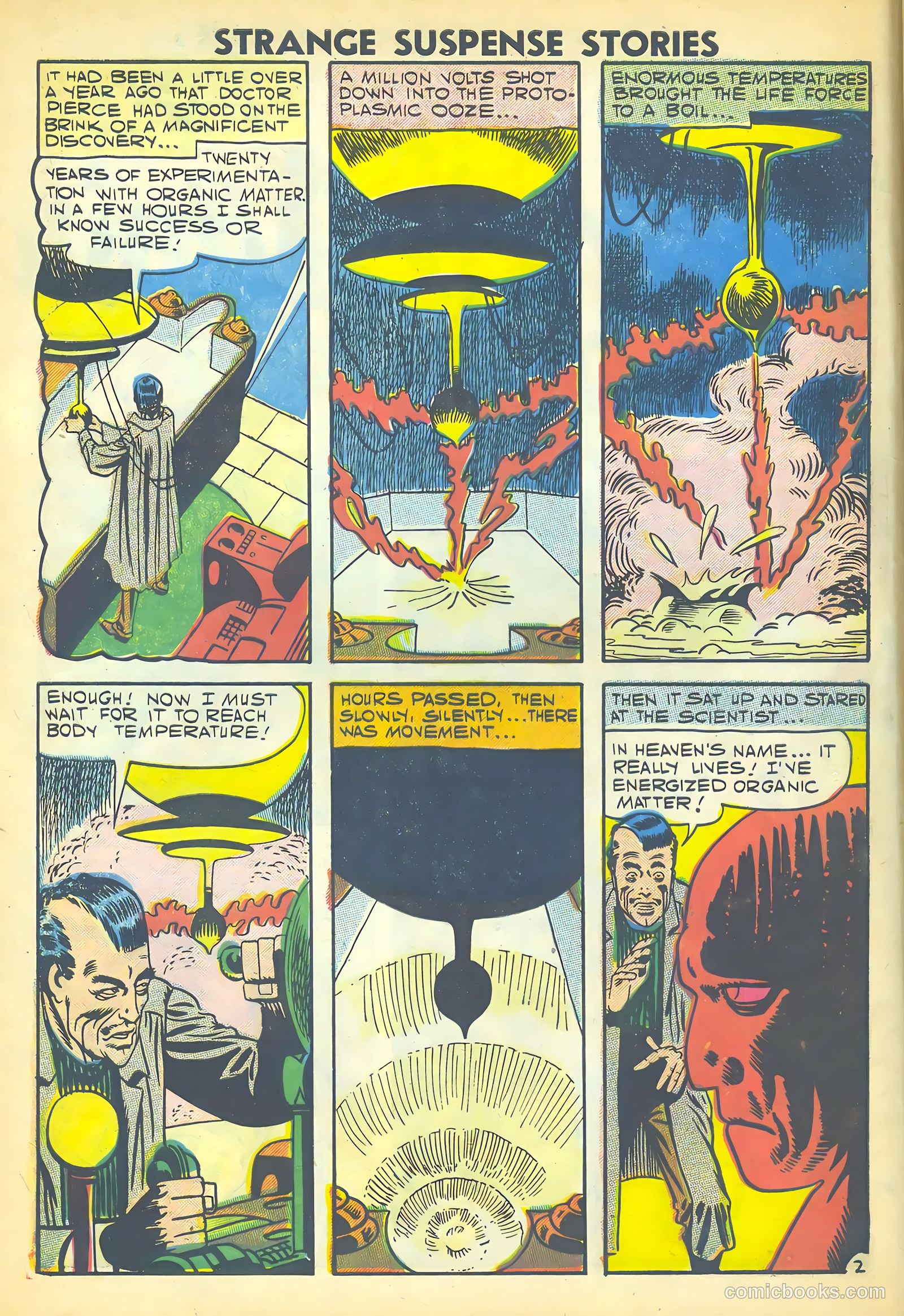 Strange Suspense Stories #35 (1957) — page 4 of 36