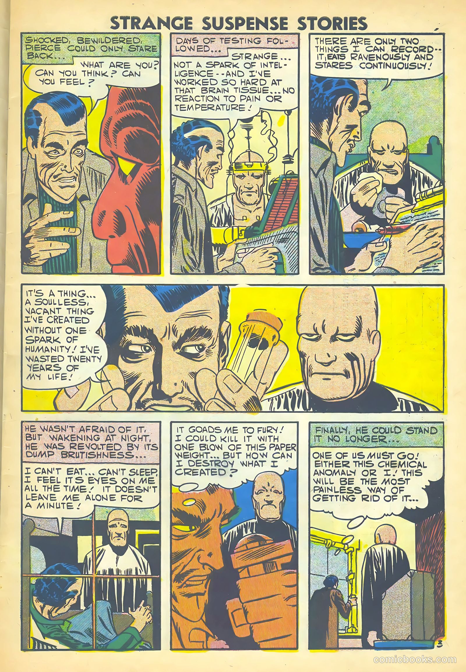 Strange Suspense Stories #35 (1957) — page 5 of 36