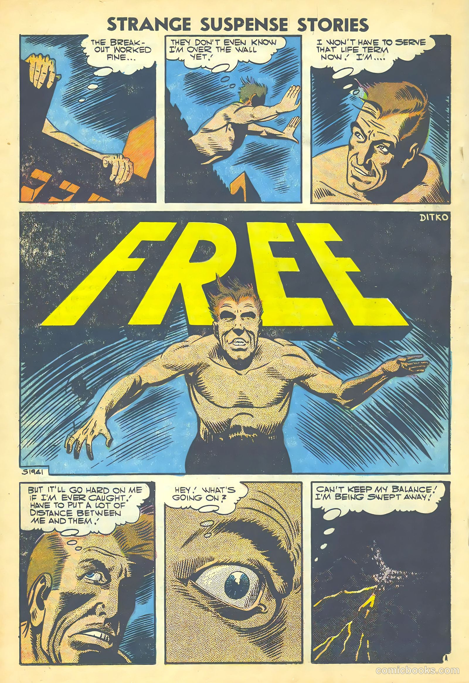 Strange Suspense Stories #35 (1957) — page 18 of 36