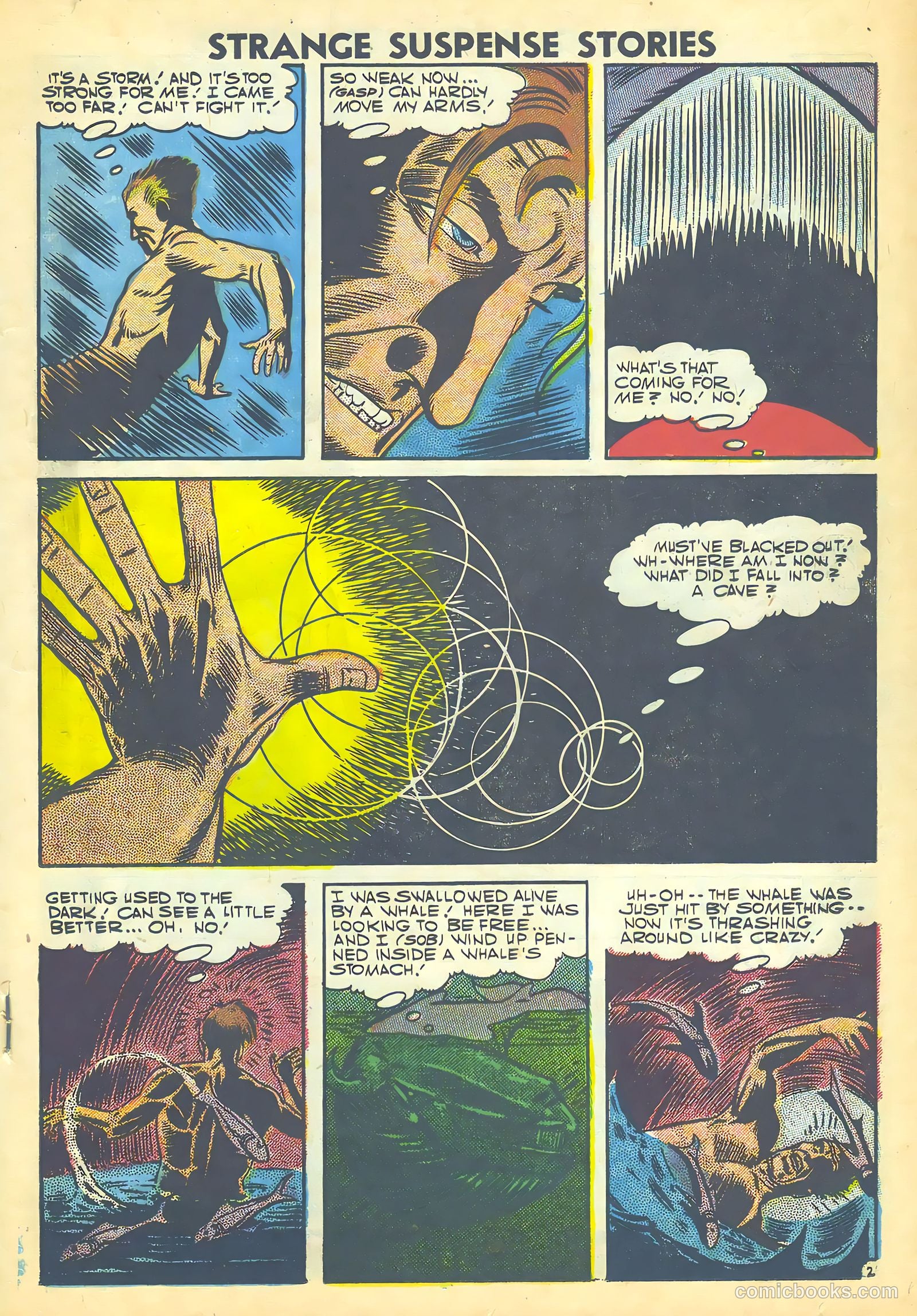 Strange Suspense Stories #35 (1957) — page 19 of 36