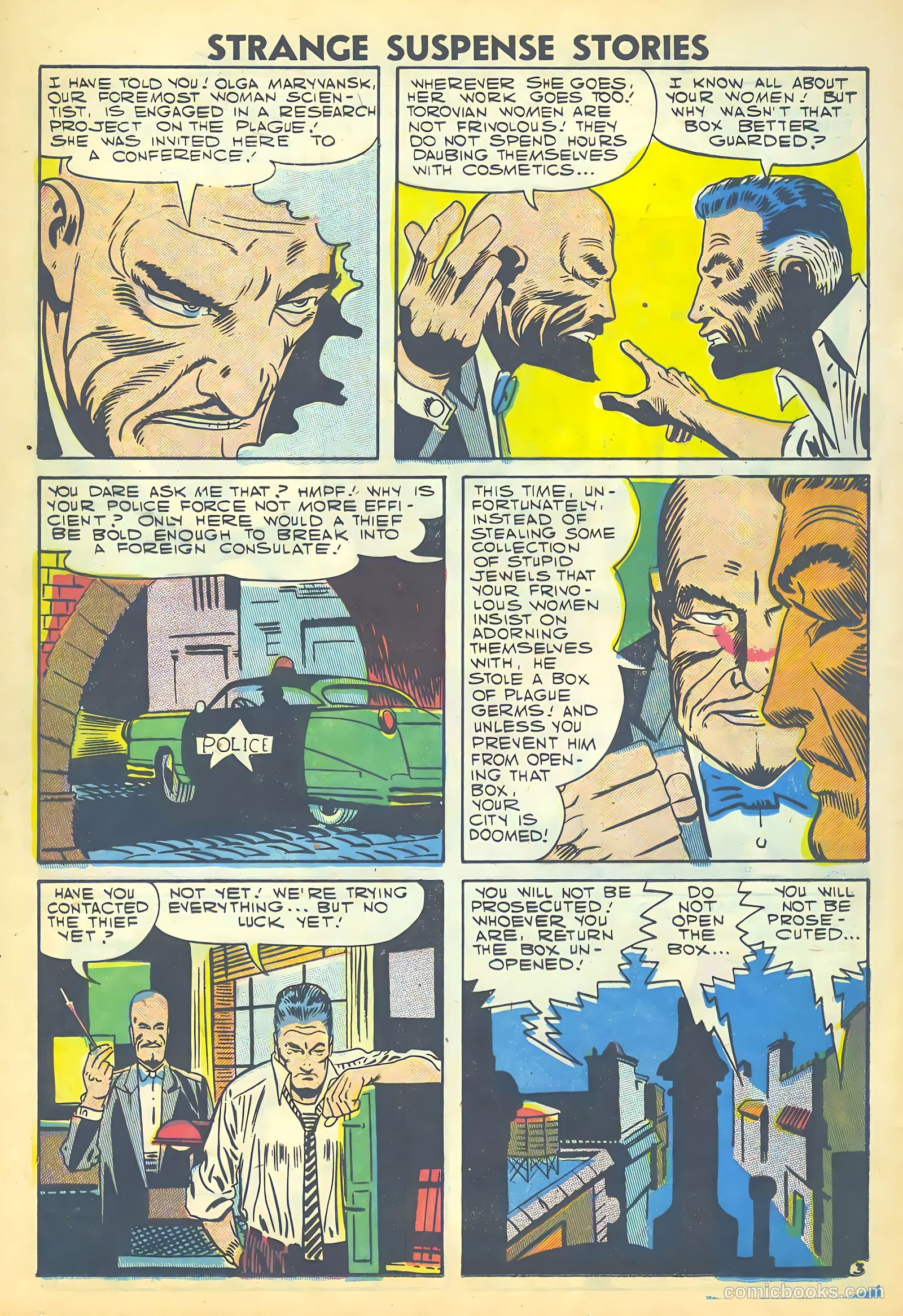 Strange Suspense Stories #35 (1957) — page 24 of 36
