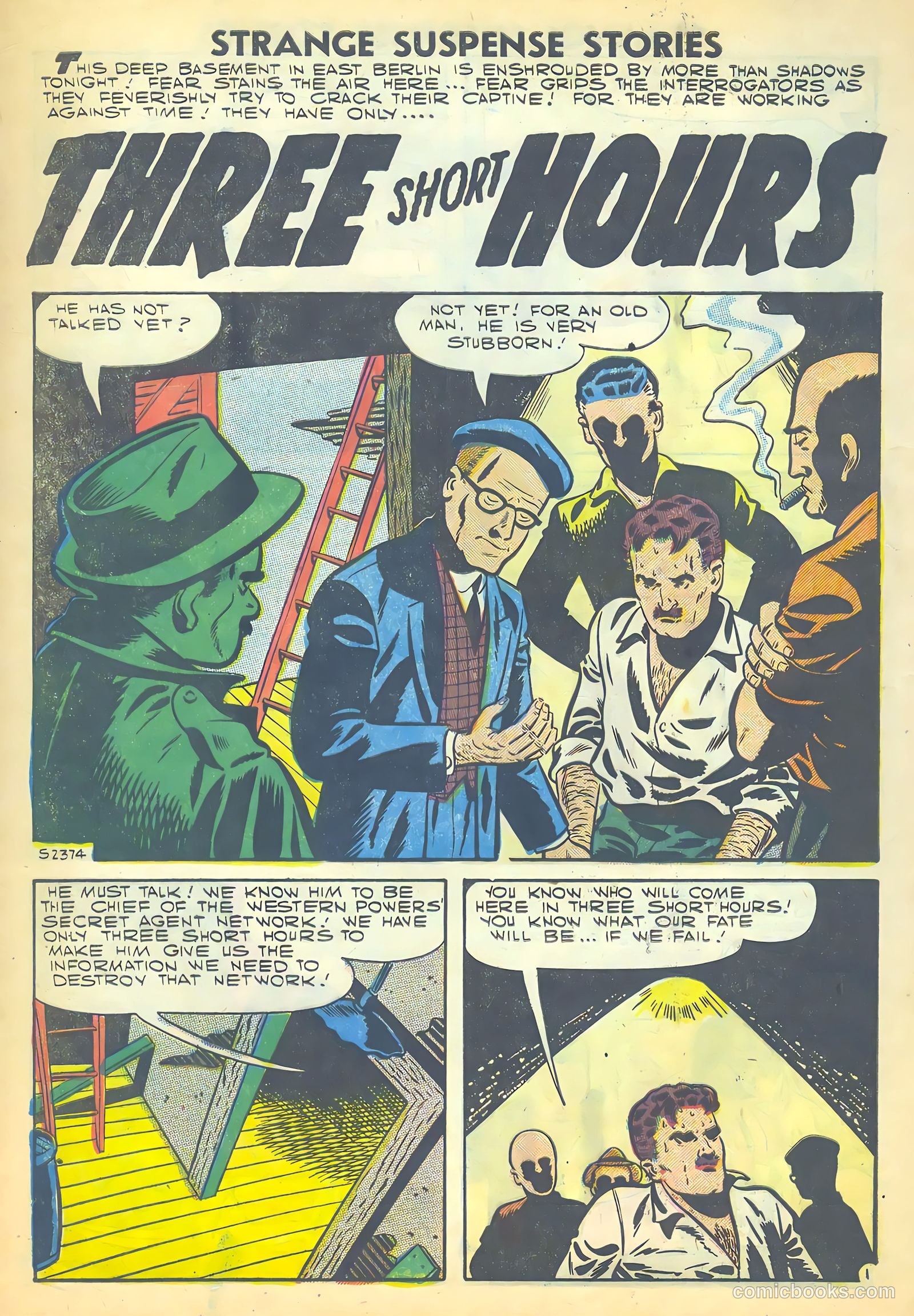 Strange Suspense Stories #35 (1957) — page 28 of 36