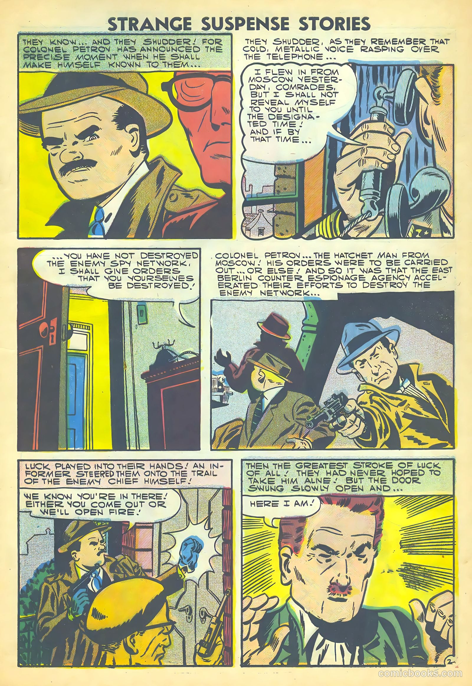 Strange Suspense Stories #35 (1957) — page 29 of 36