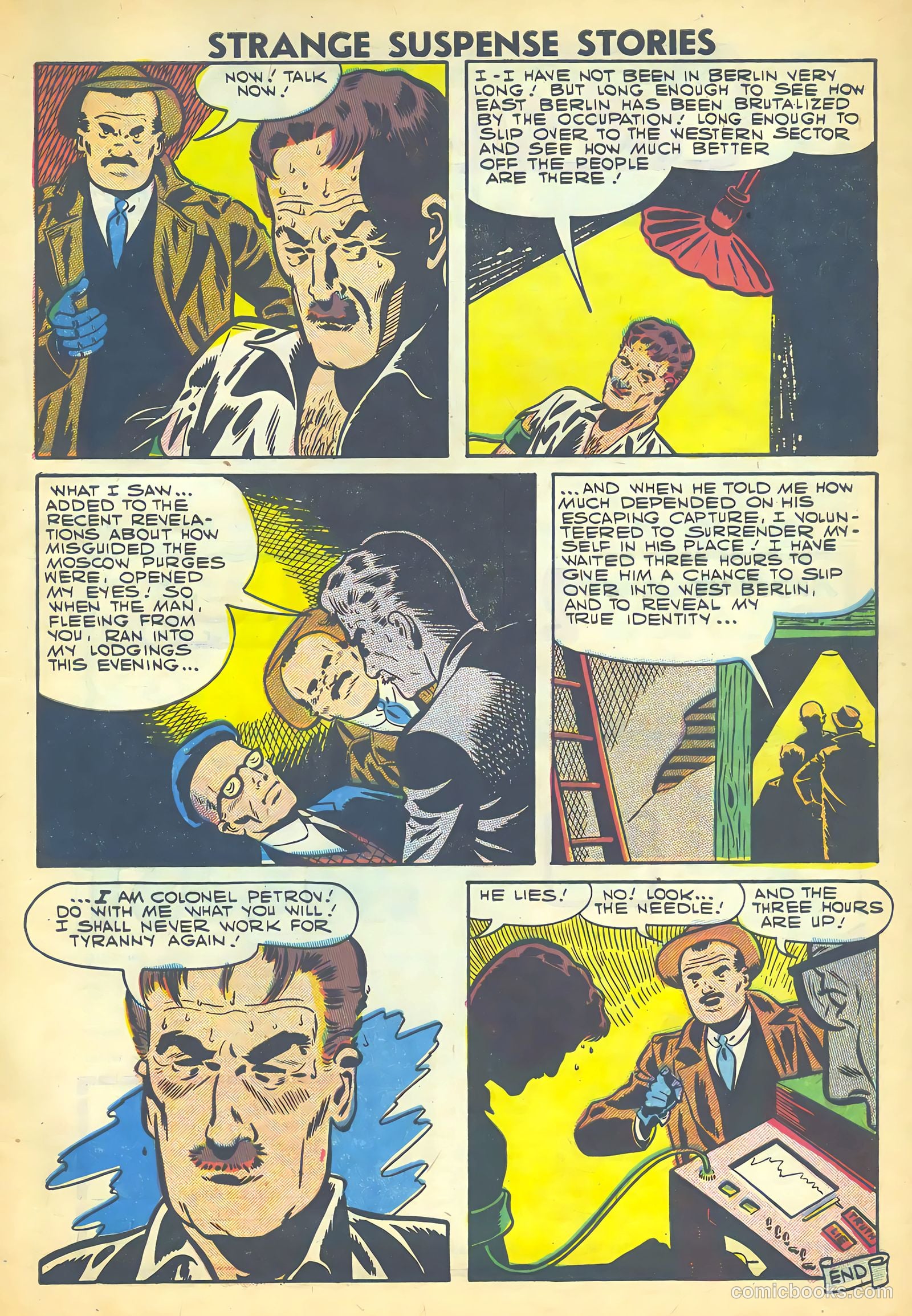 Strange Suspense Stories #35 (1957) — page 33 of 36