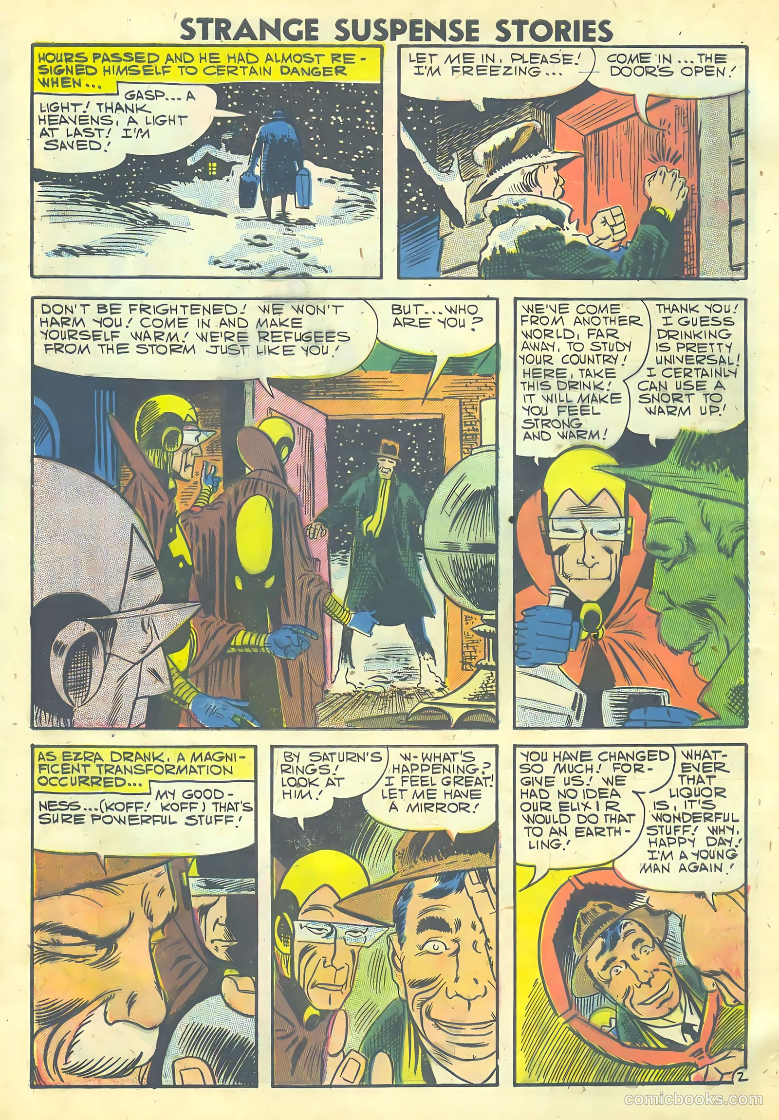 Strange Suspense Stories #36 (1958) — page 4 of 68