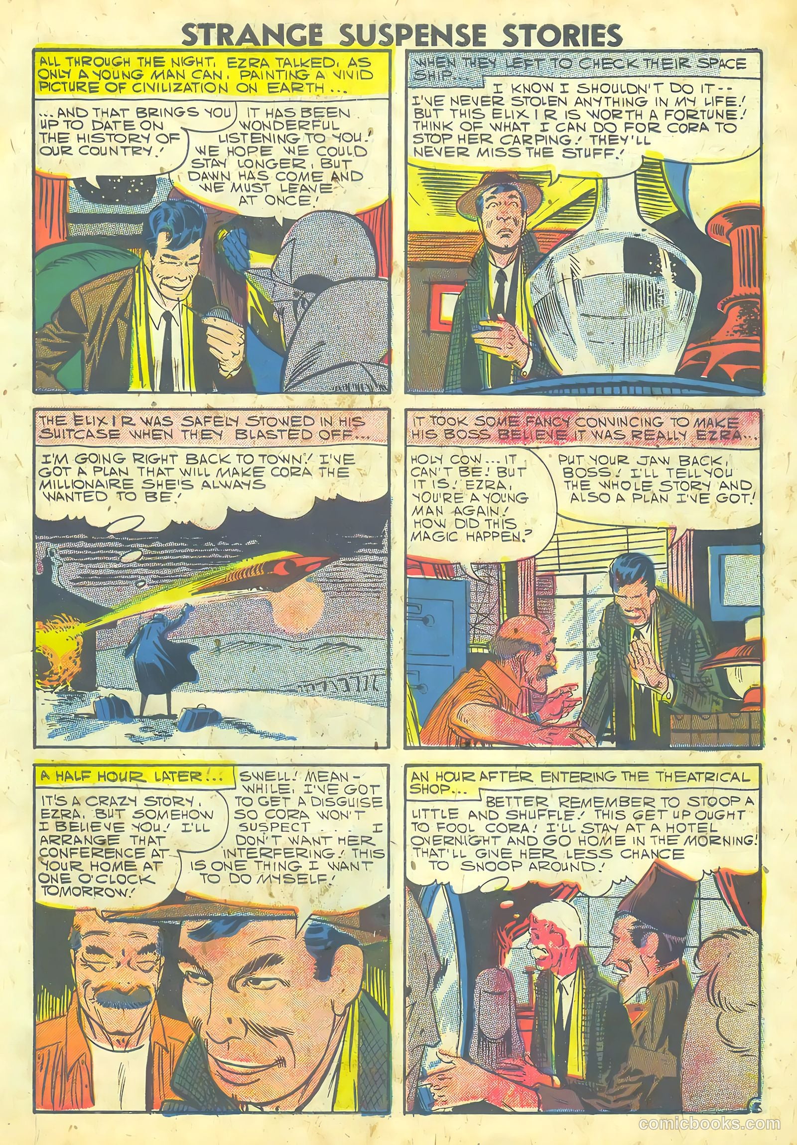 Strange Suspense Stories #36 (1958) — page 5 of 68