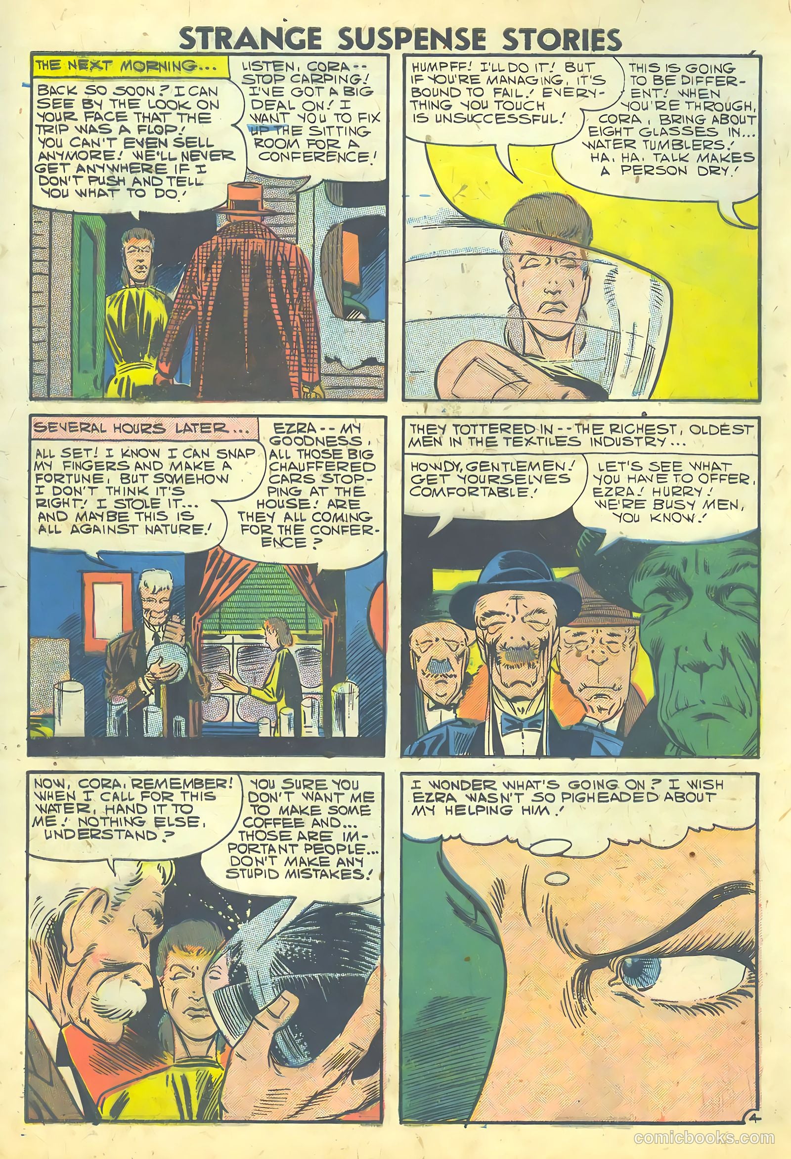 Strange Suspense Stories #36 (1958) — page 6 of 68